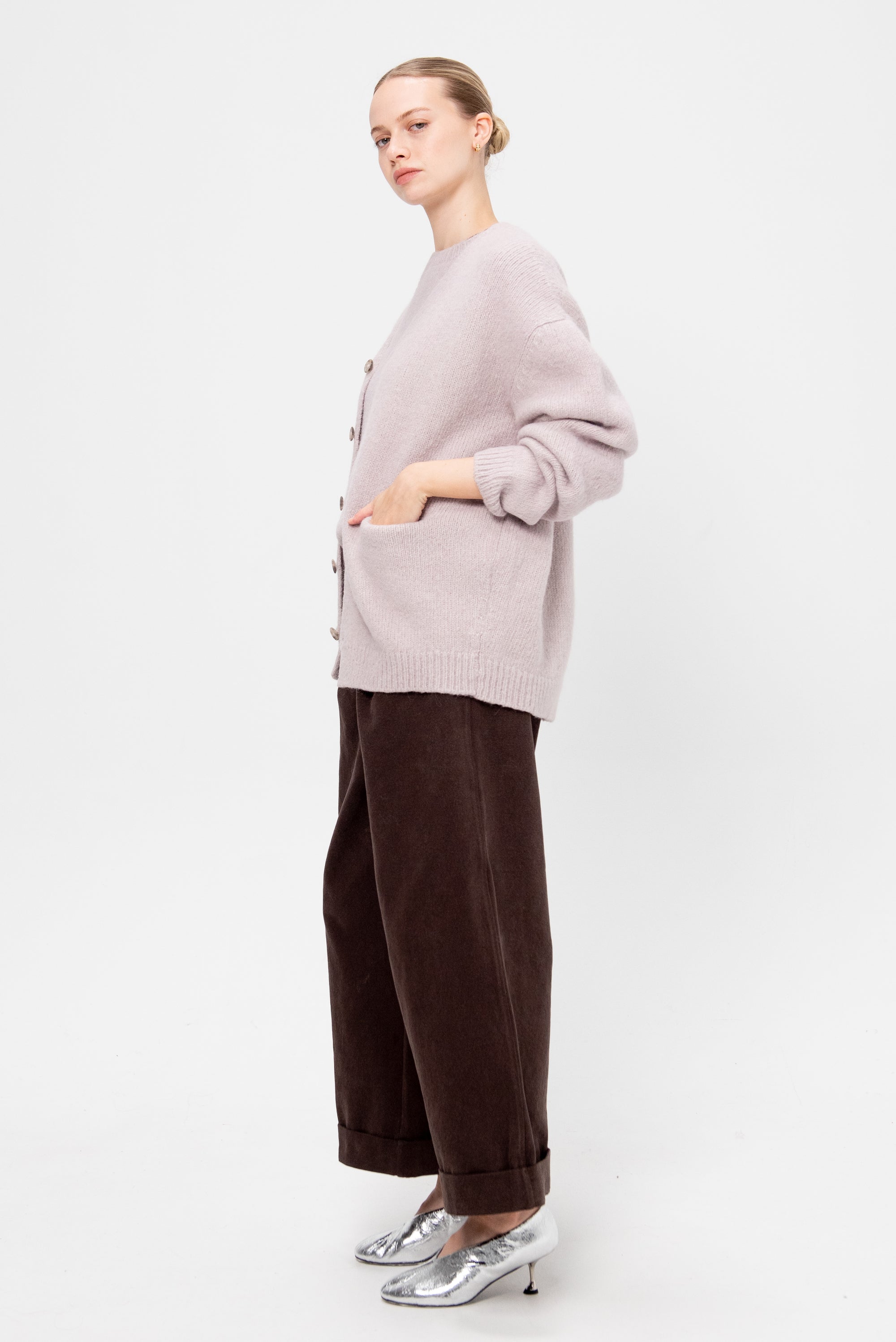 Loft Cardigan, Lavender