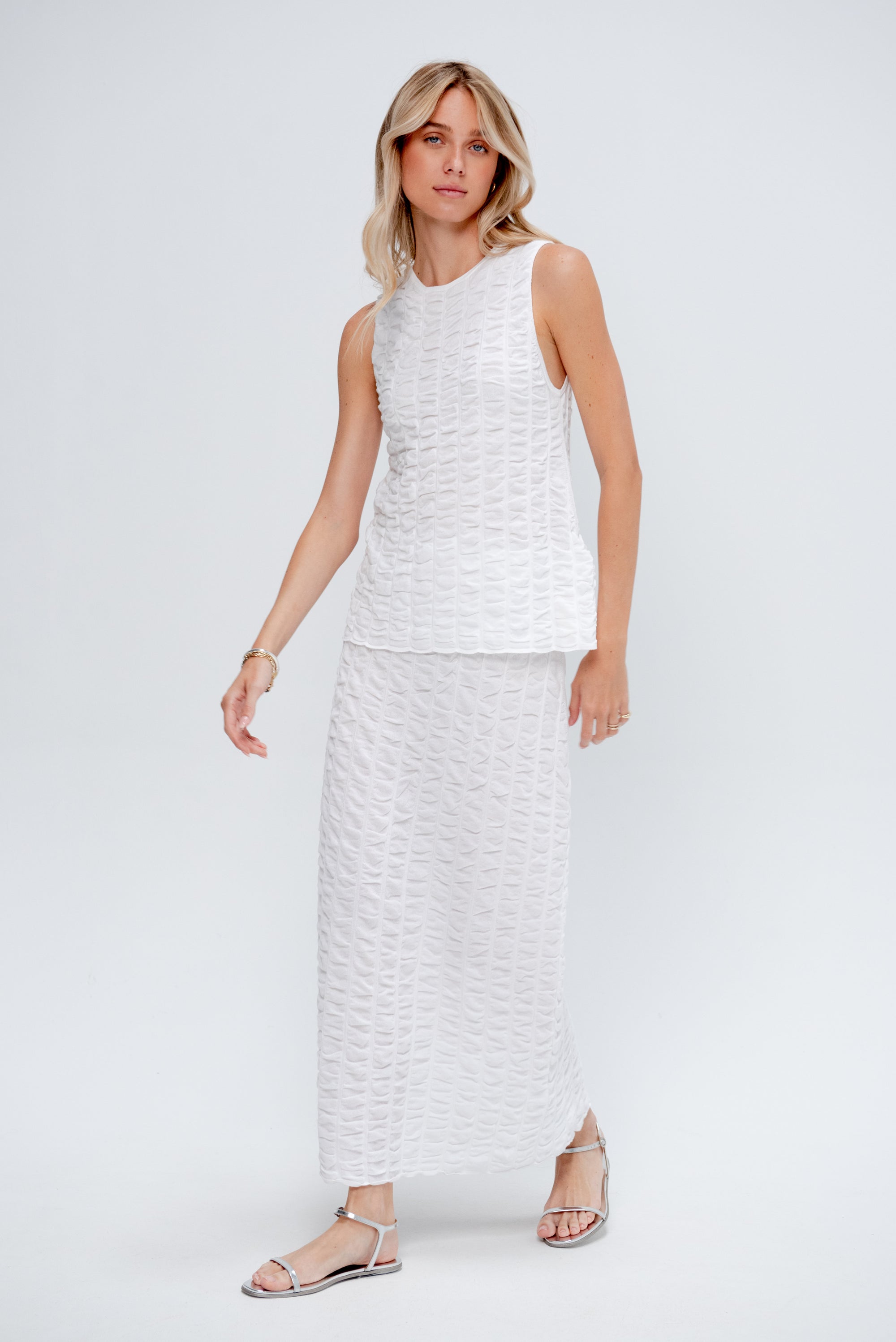 Ruche Shell, White