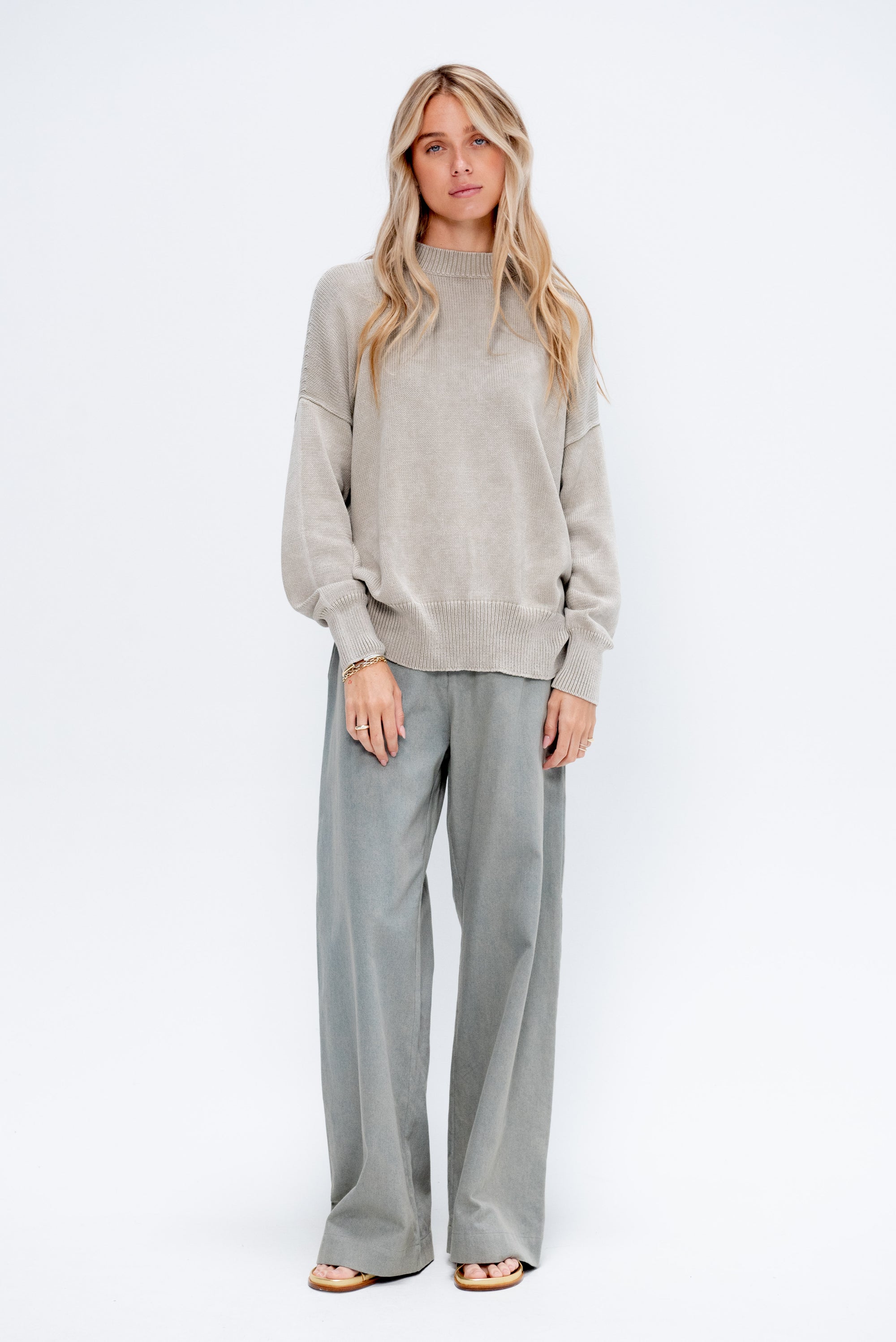 Gallery Trouser, Dirty Blue