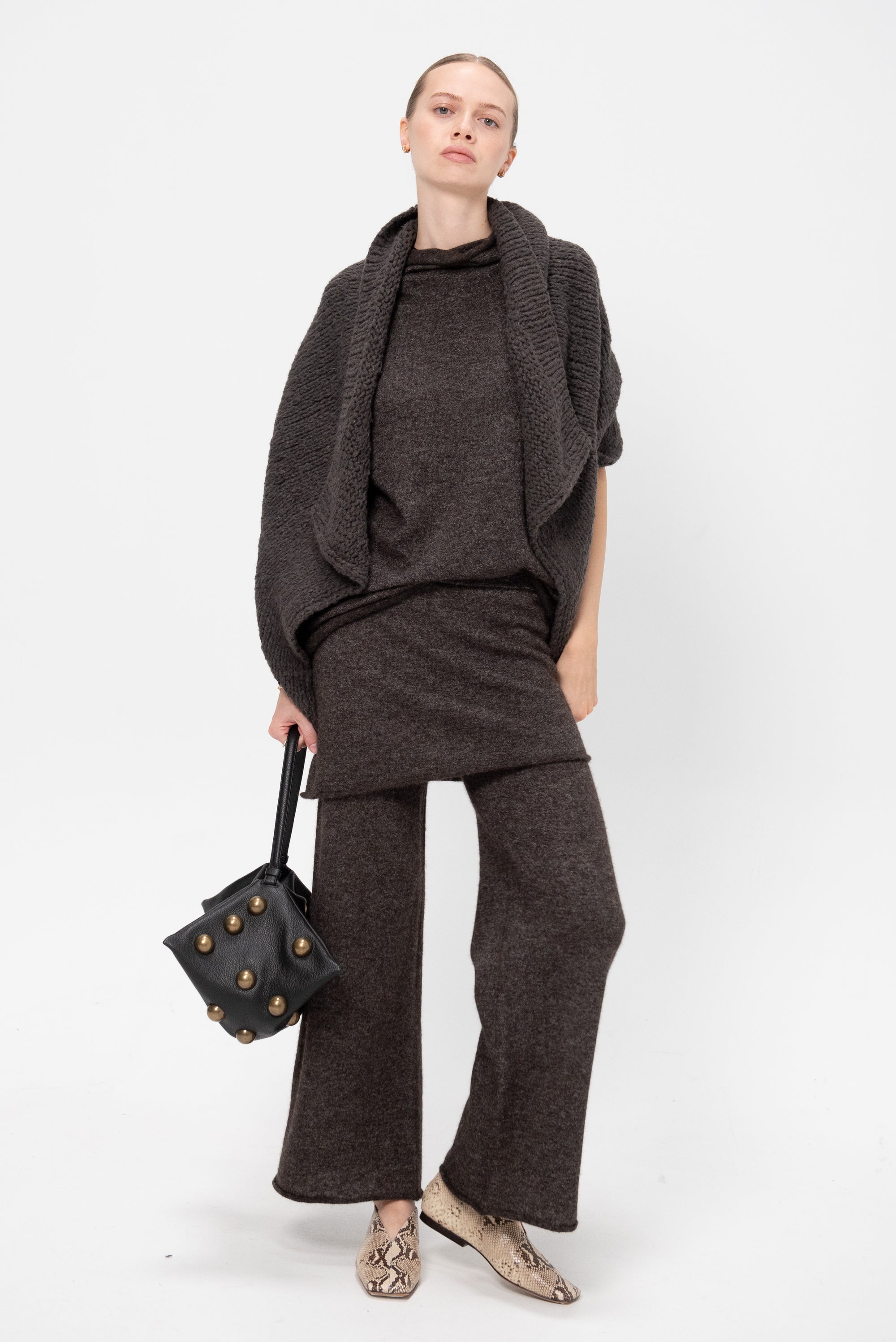 Askew Layer Pants, Blackened