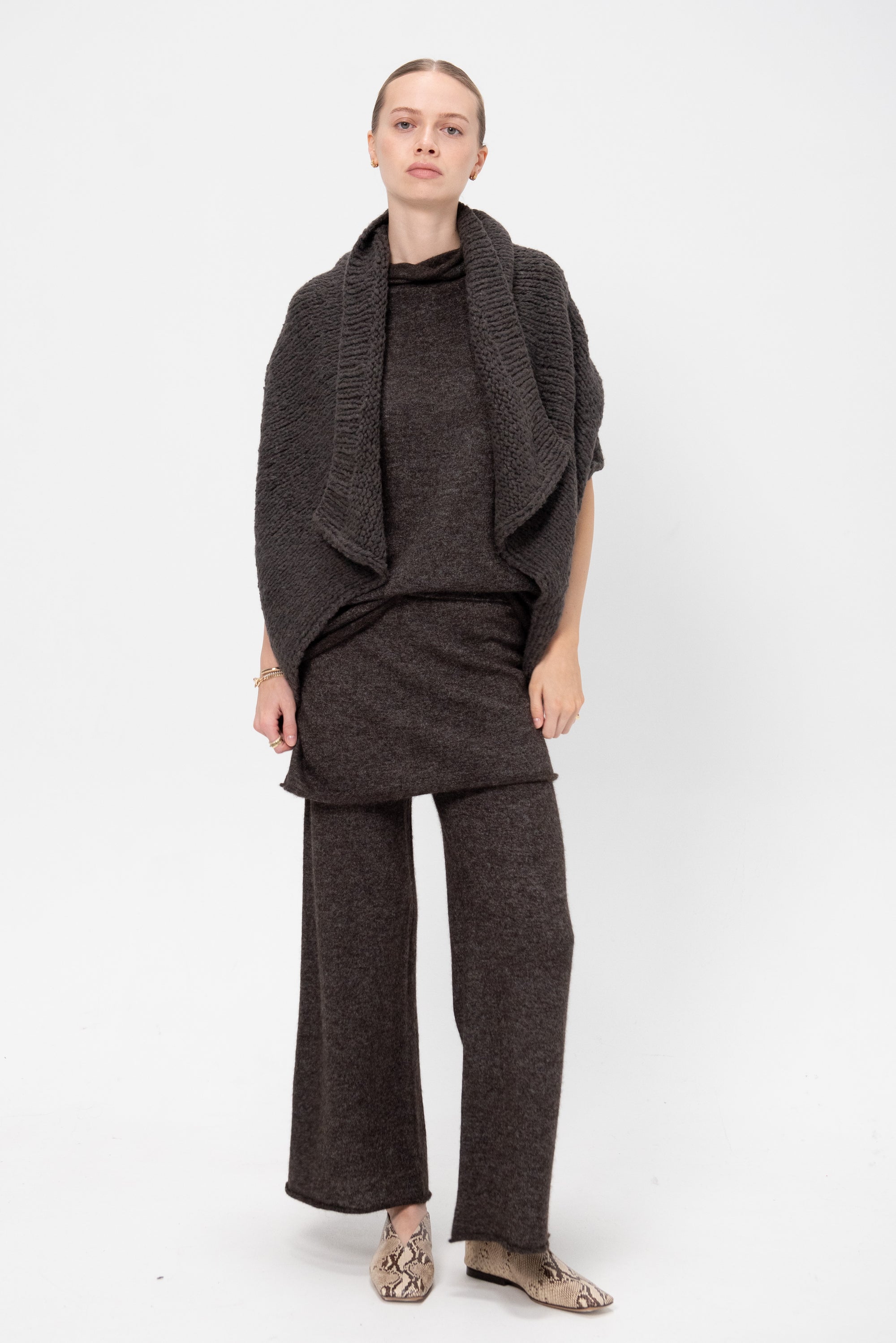 Askew Layer Pants, Blackened