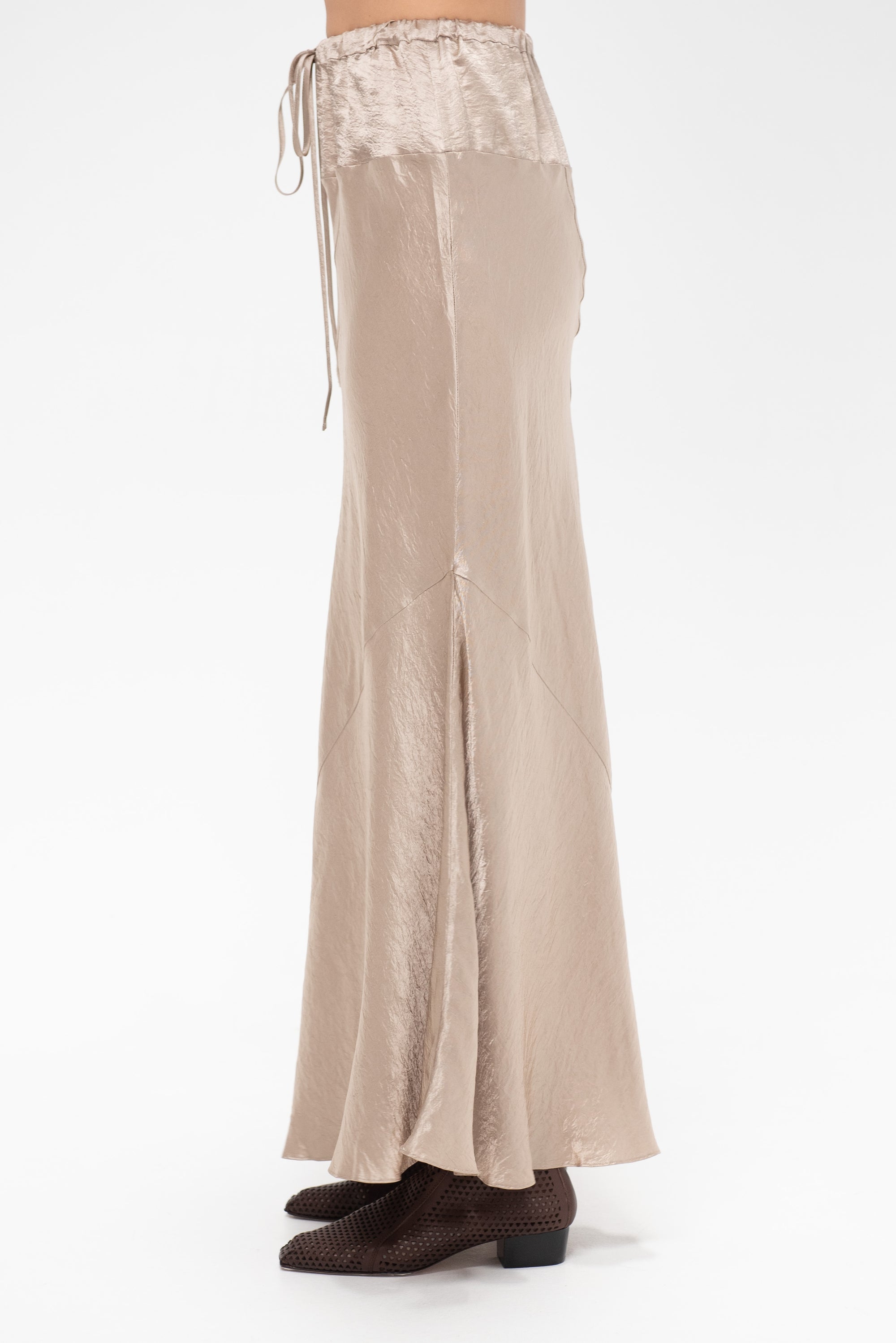 New Luster Skirt, Champagne