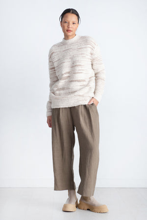 Lauren Manoogian - Threadbare Crewneck, Raw White