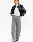 Chest-Pocket Fitted Shirt, Purple