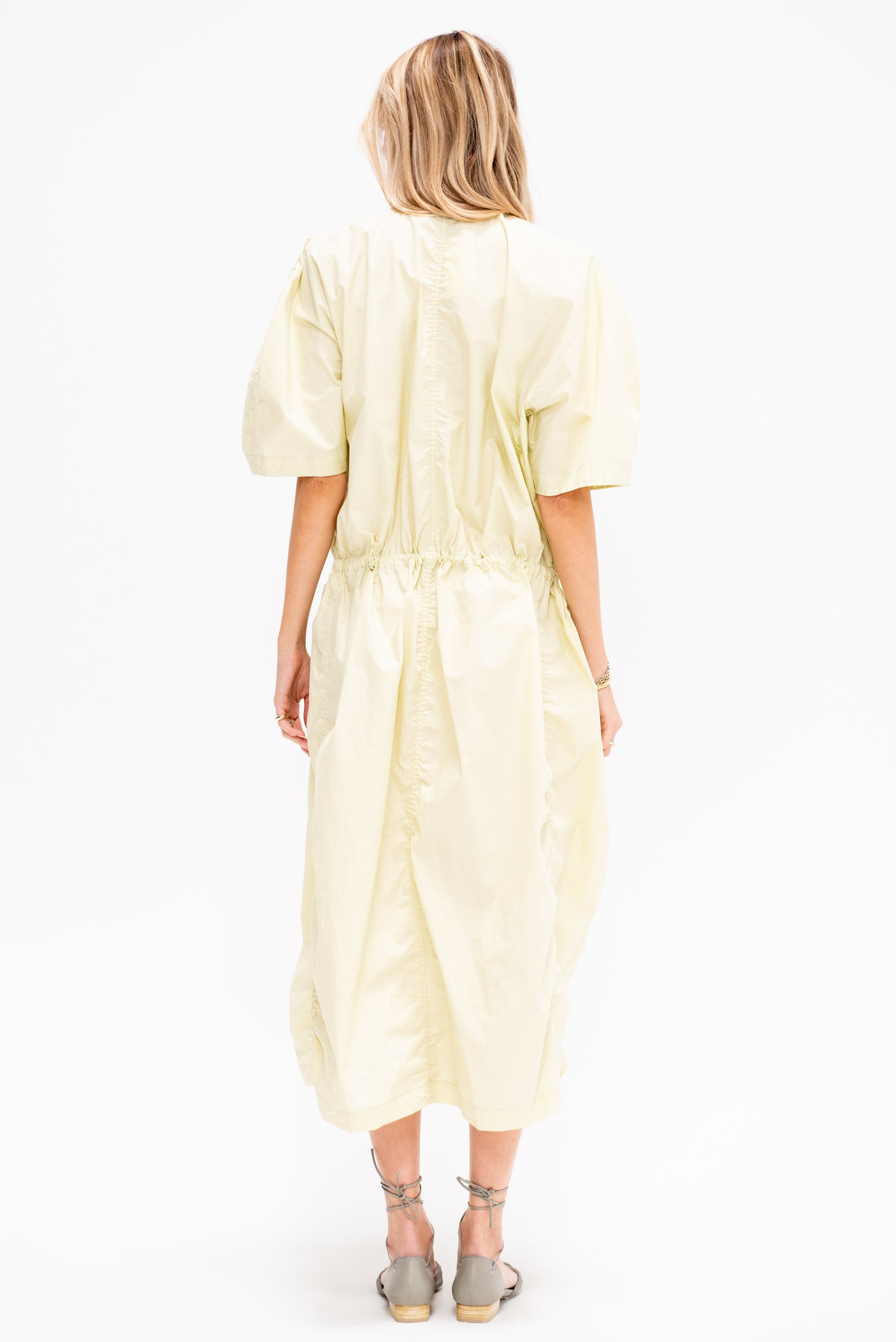 Parachute Dress, Dusty Yellow
