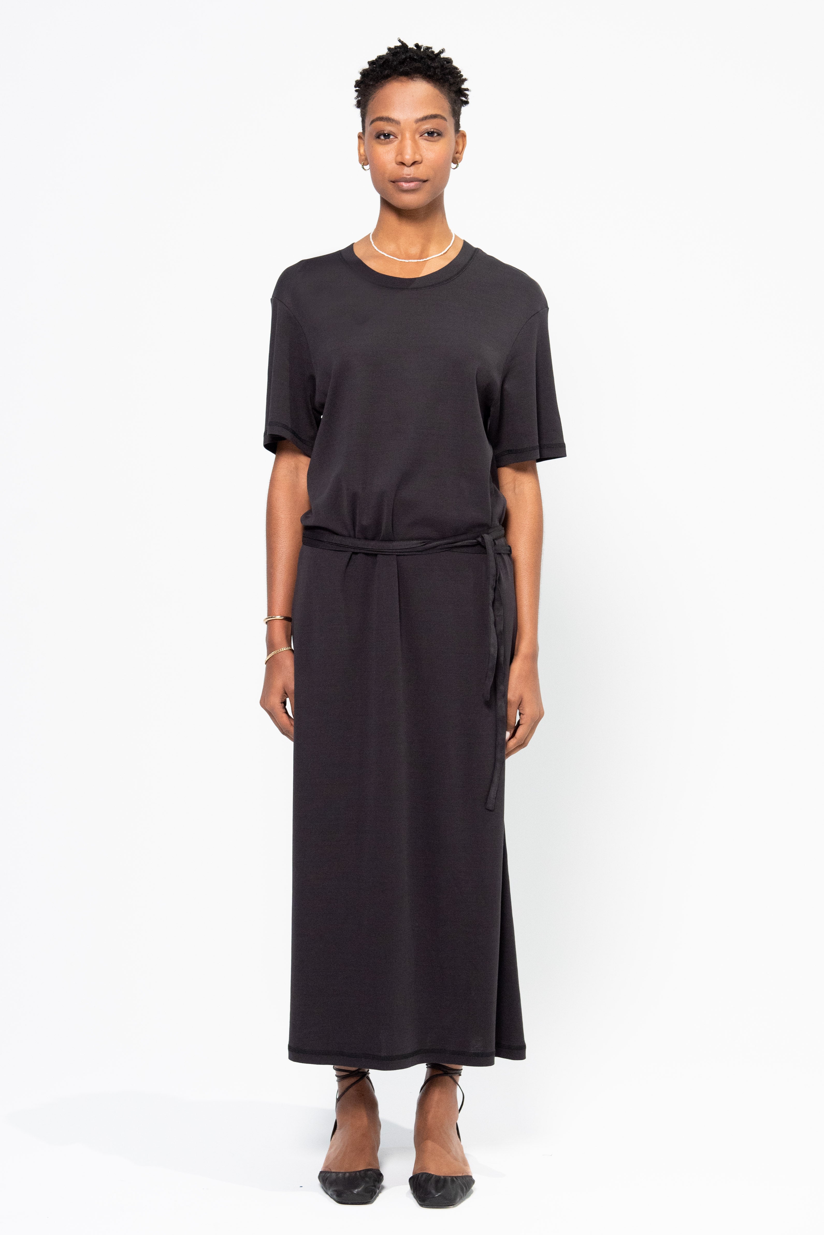 lemaire jersey dress