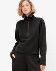 Zipped Sweatshirt, Dark Roast