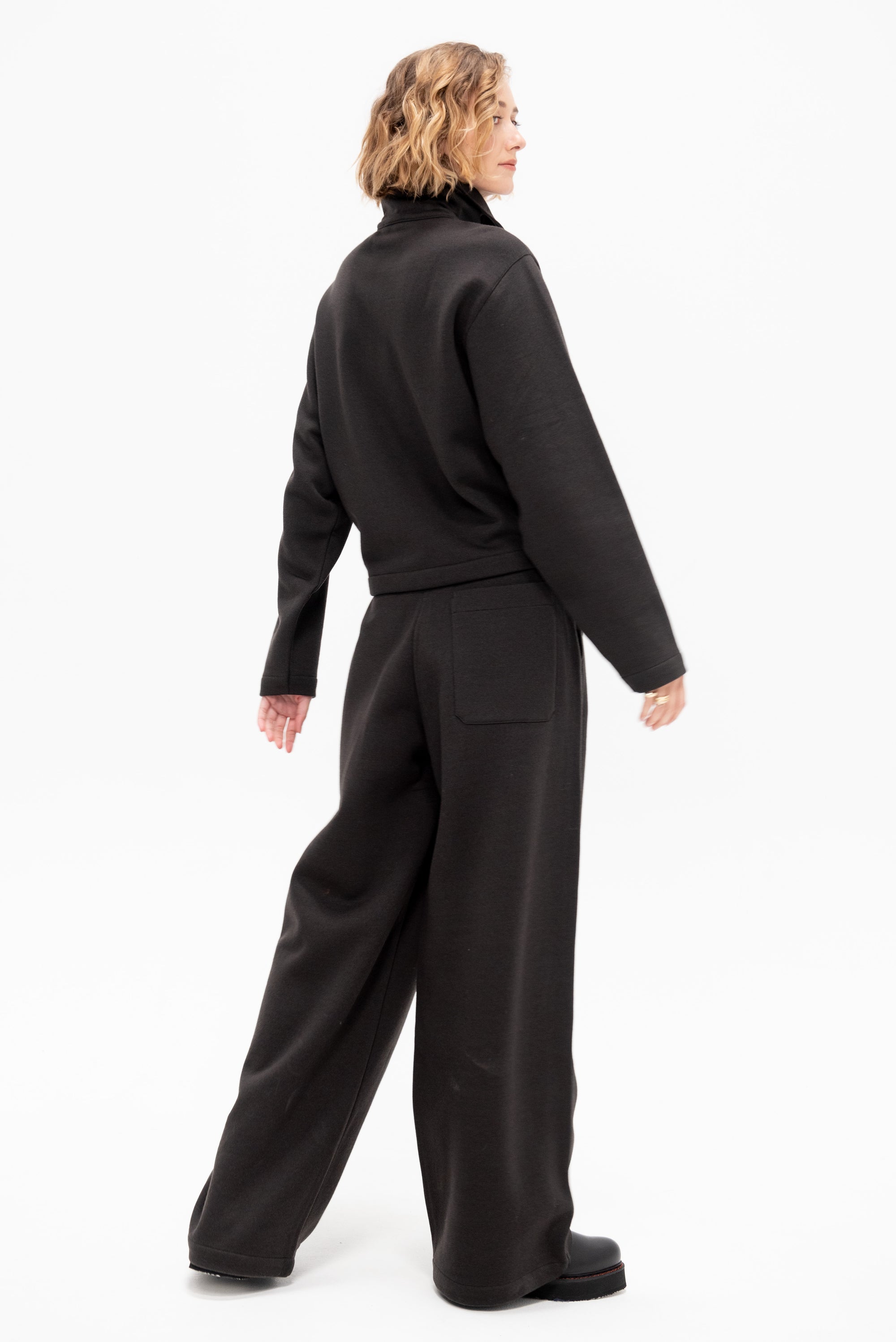 Zipped Sweatshirt, Dark Roast