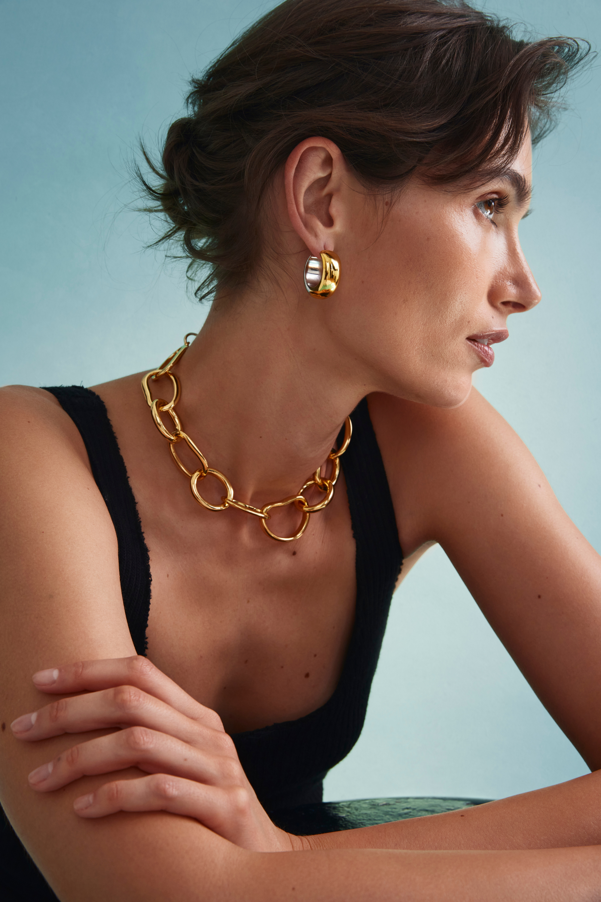 Lizzie Fortunato Jewels - Porto Chain, Yellow Gold
