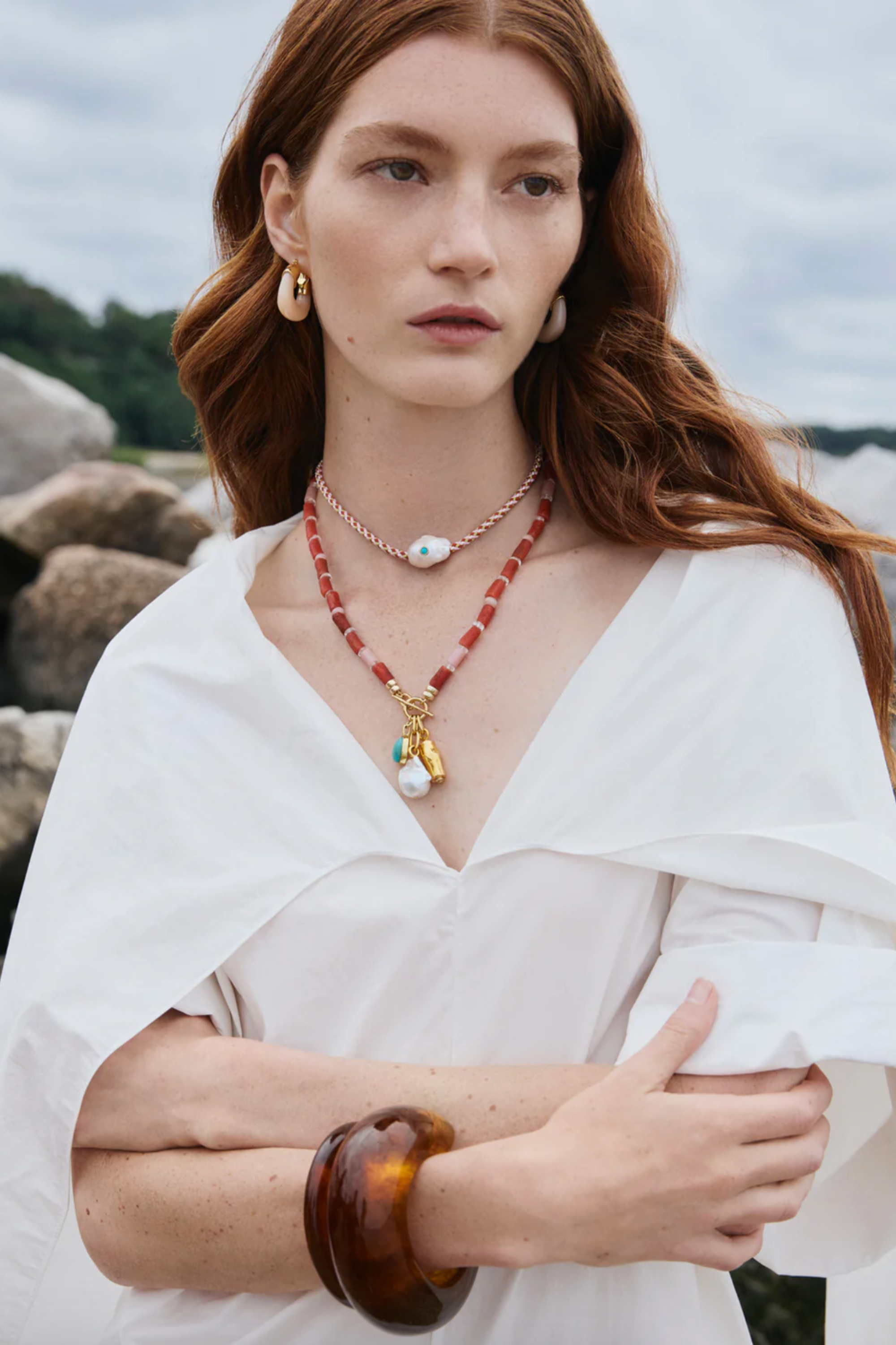 LIZZIE FORTUNATO JEWELS - Camper Necklace, Multi
