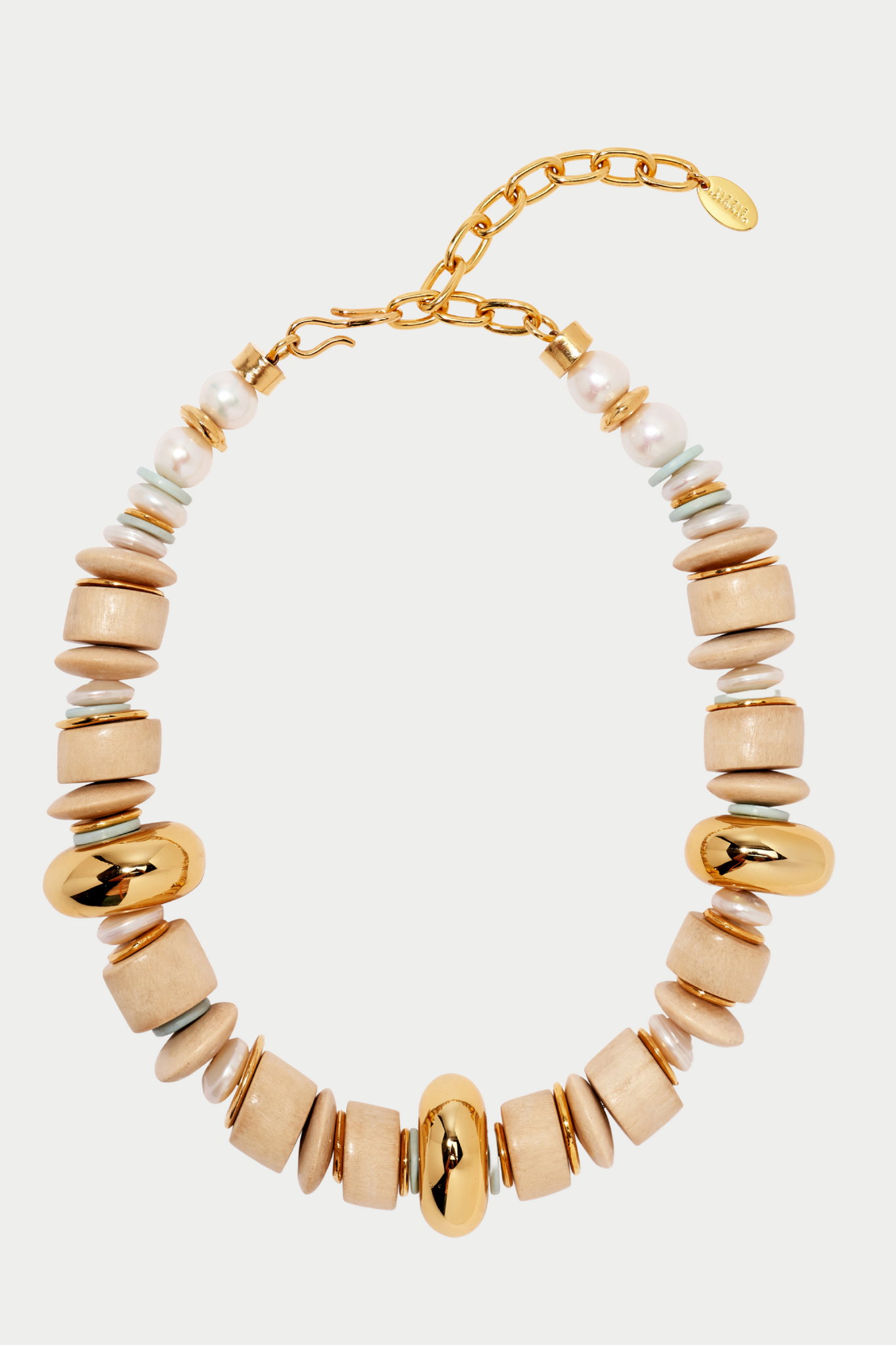 Lizzie Fortunato Jewels - Interval Collar, Wood
