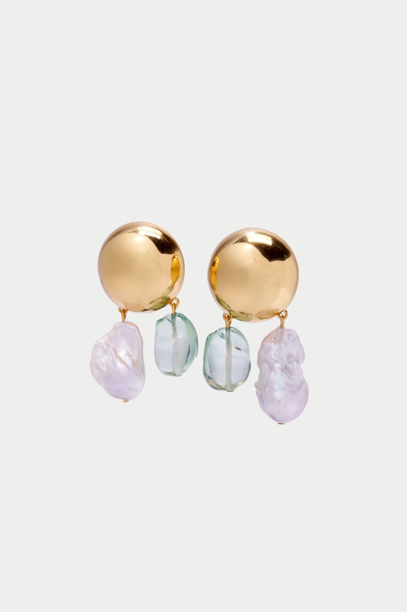 Lizzie Fortunato Jewels - Cascada Earrings, Gold-Plated