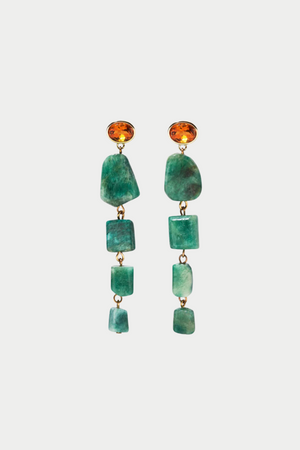 Lizzie Fortunato Jewels - Maya Earrings, Amazonite