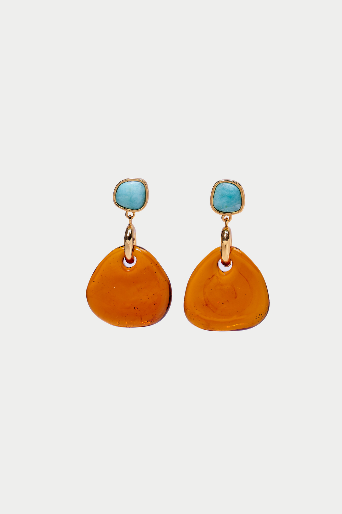 Lizzie Fortunato Jewels - Maple Earrings, Amazonite