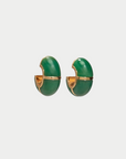 Zellige Hoops, Green Jade