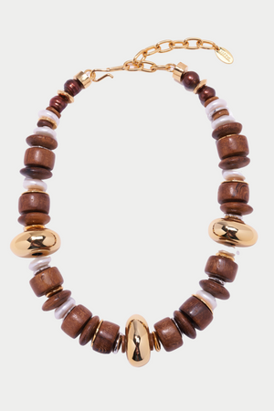 Lizzie Fortunato Jewels - Robles Necklace, Wood