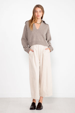 LOULOU STUDIO - Aksi Sweater, Ashes Melange