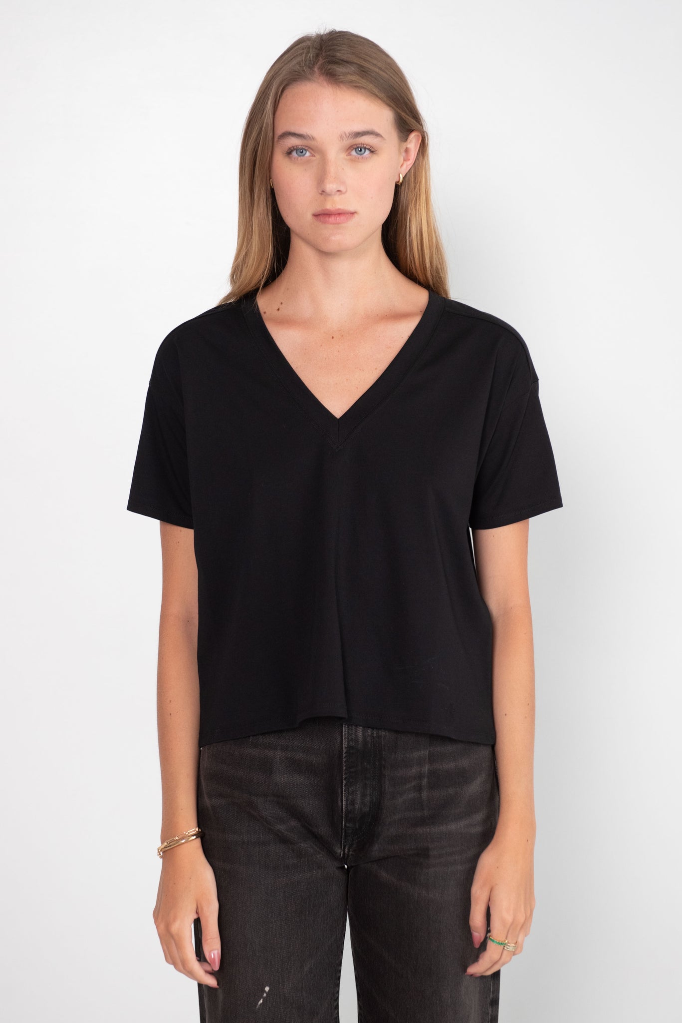 LOULOU STUDIO - Faaa T-Shirt, Black