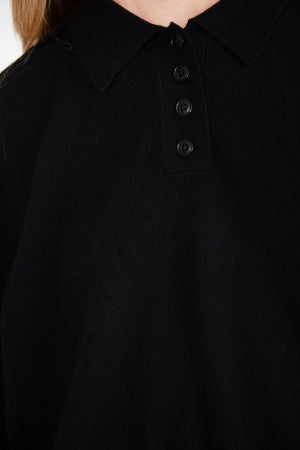LOULOU STUDIO - Forana Cashmere Shirt, Black