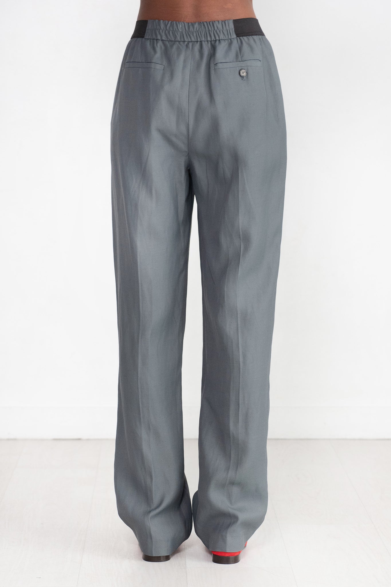 Takaroa Elastic Pants, Ford Grey