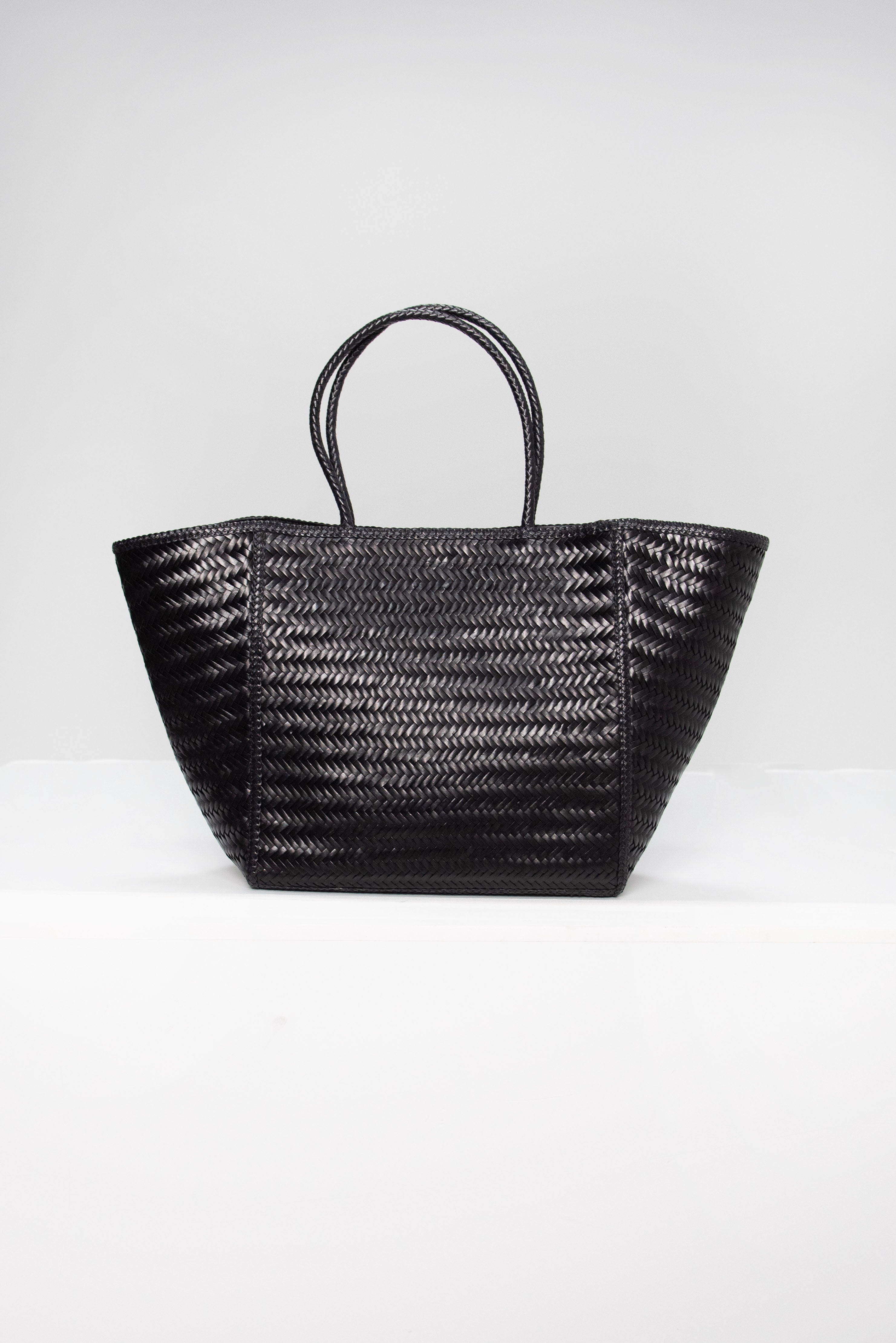 Maison NH Janvier Cuir Tote Bag, Black – Kick Pleat