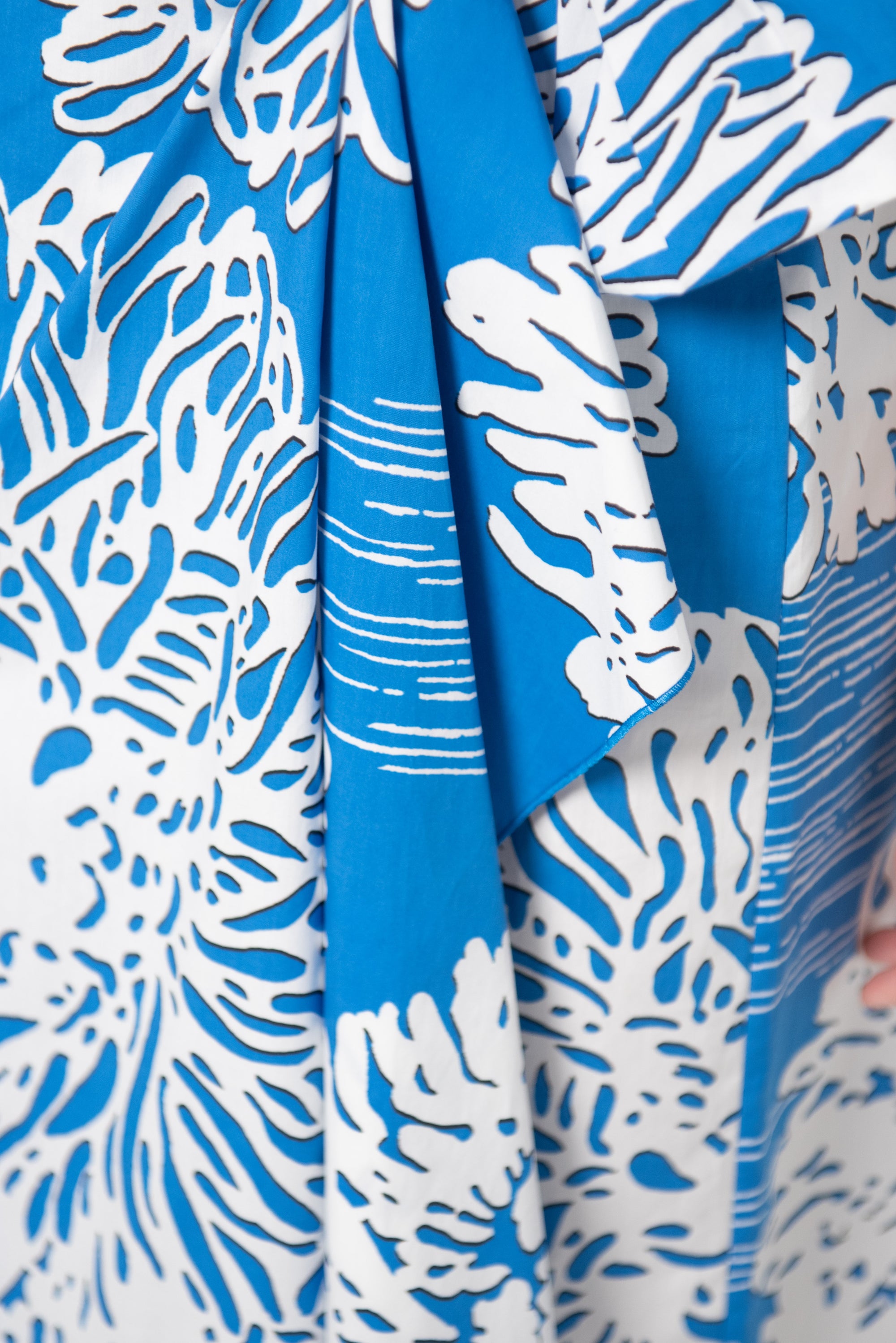 Skirt, Blue &amp; White