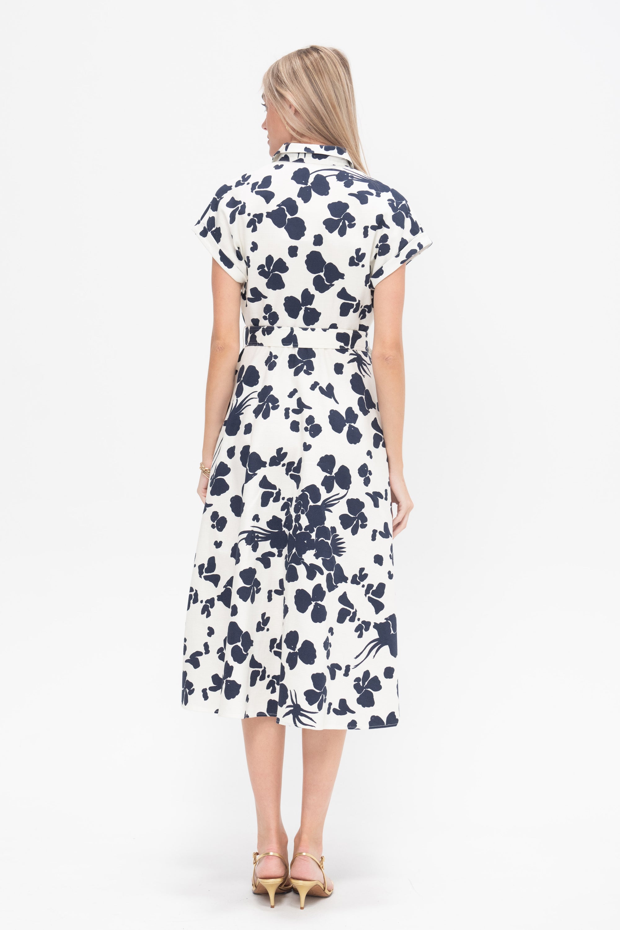 Dress, Blue &amp; White