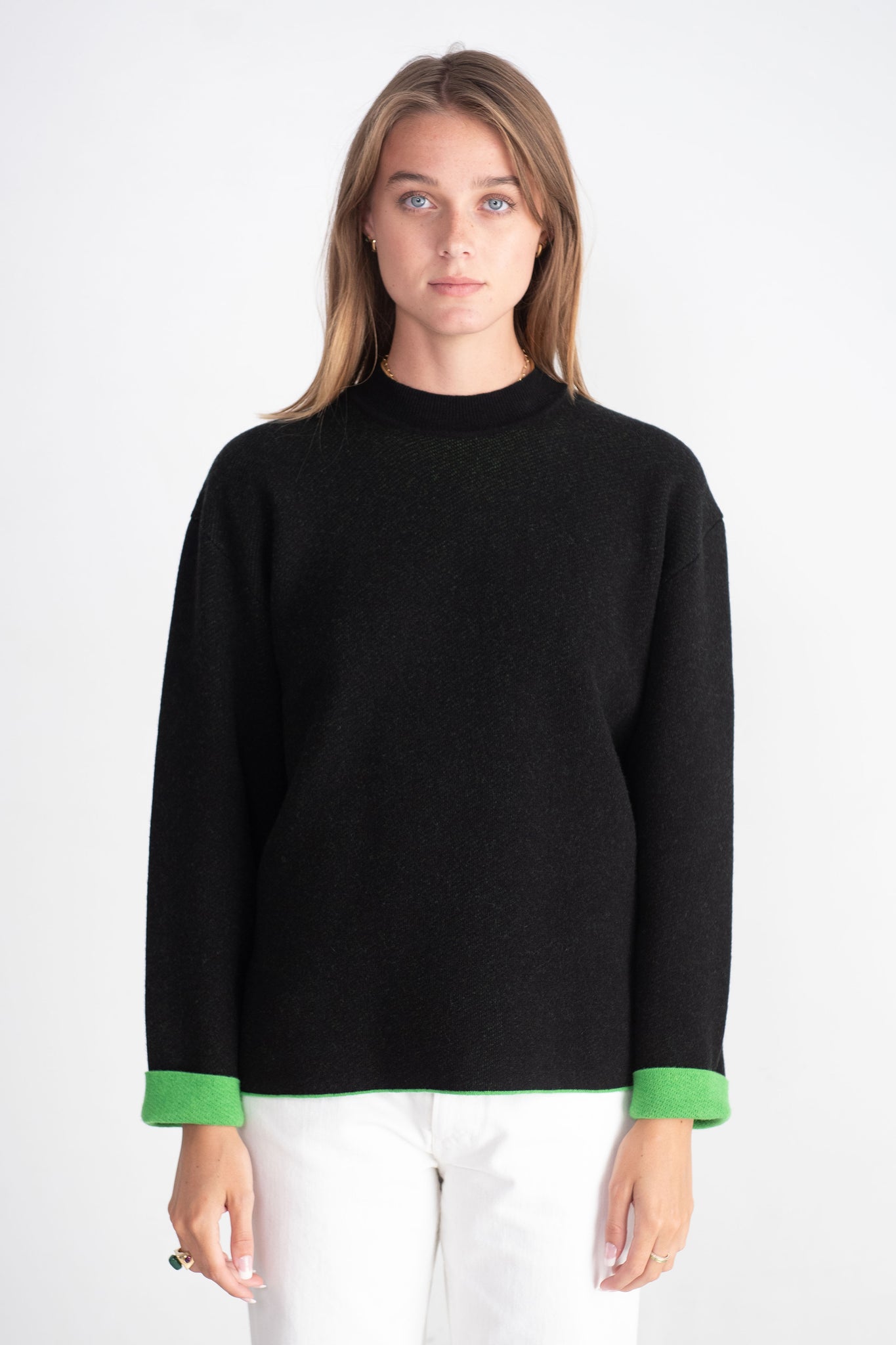 MANTU - Knitwear, Black