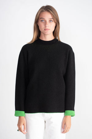 MANTU - Knitwear, Black