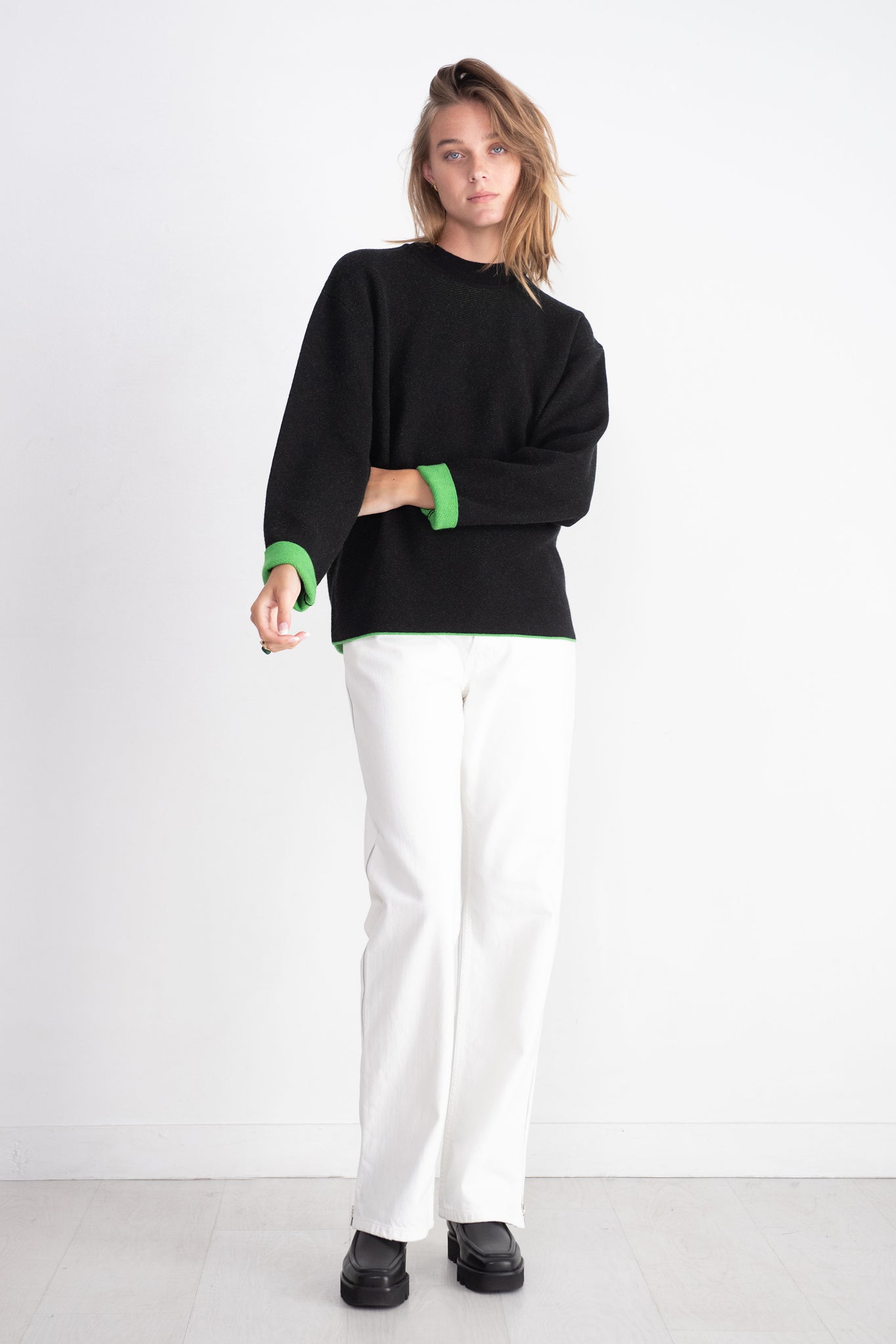 MANTU - Knitwear, Black