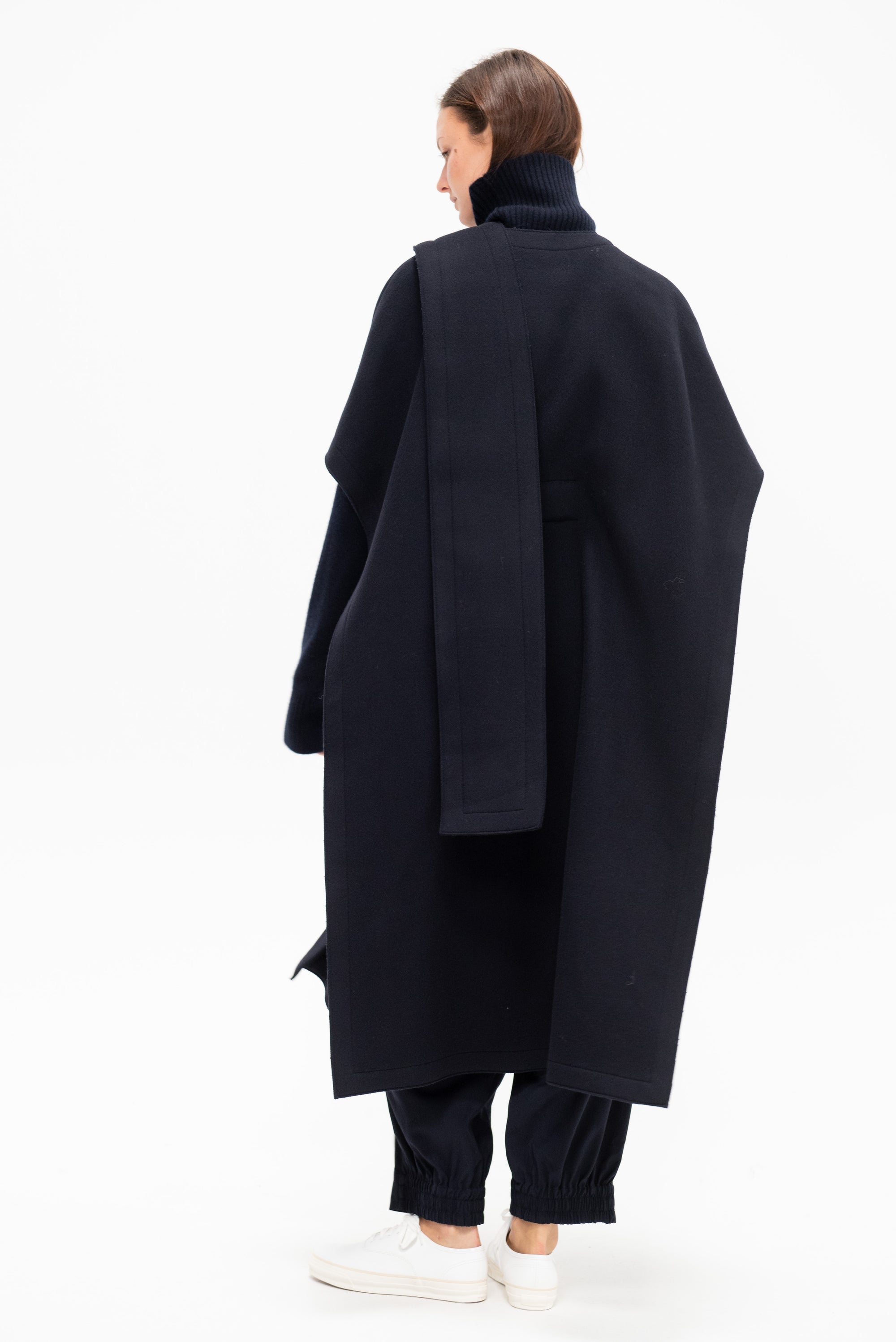 Long Cape, Dark Blue