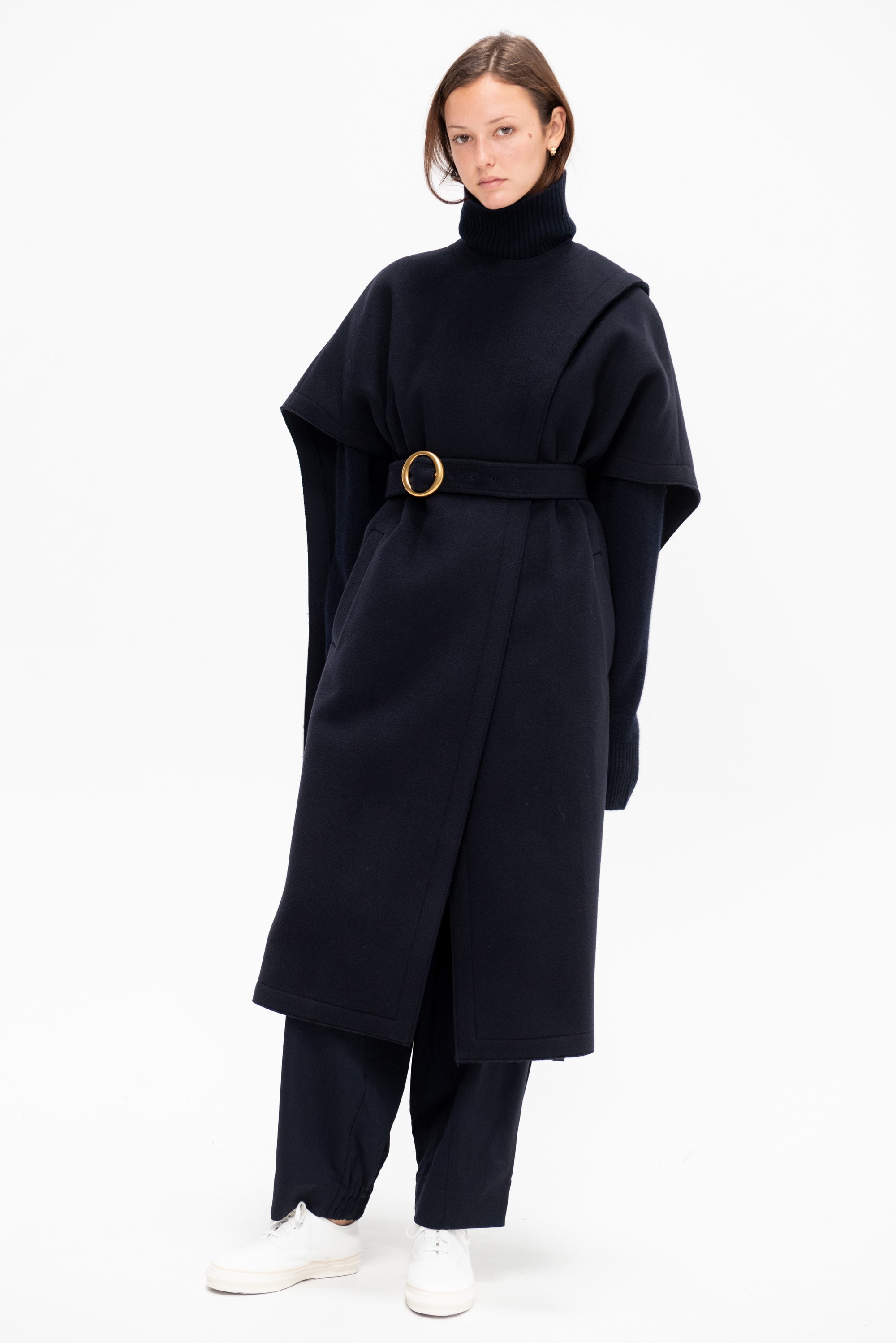Long Cape, Dark Blue