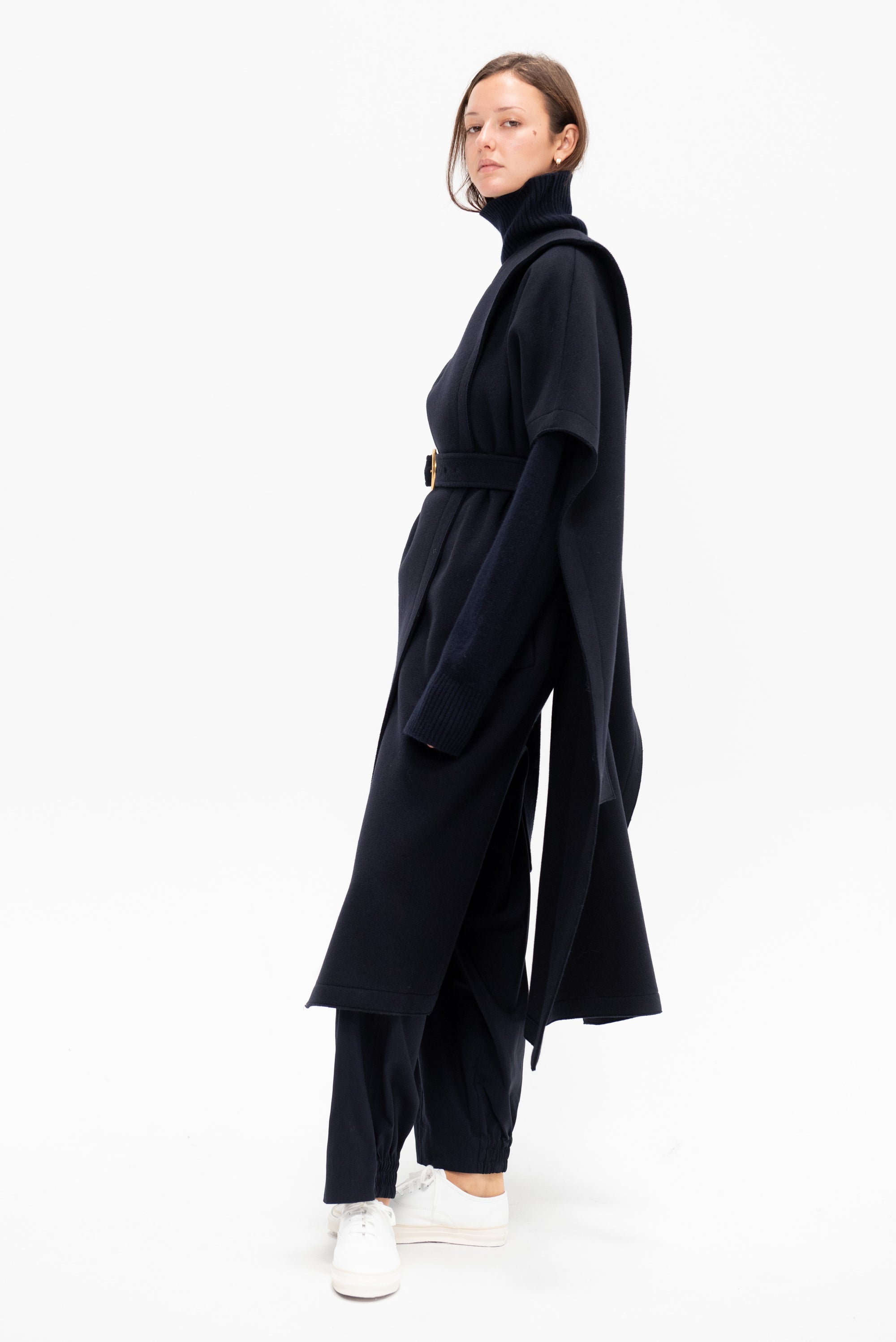Long Cape, Dark Blue