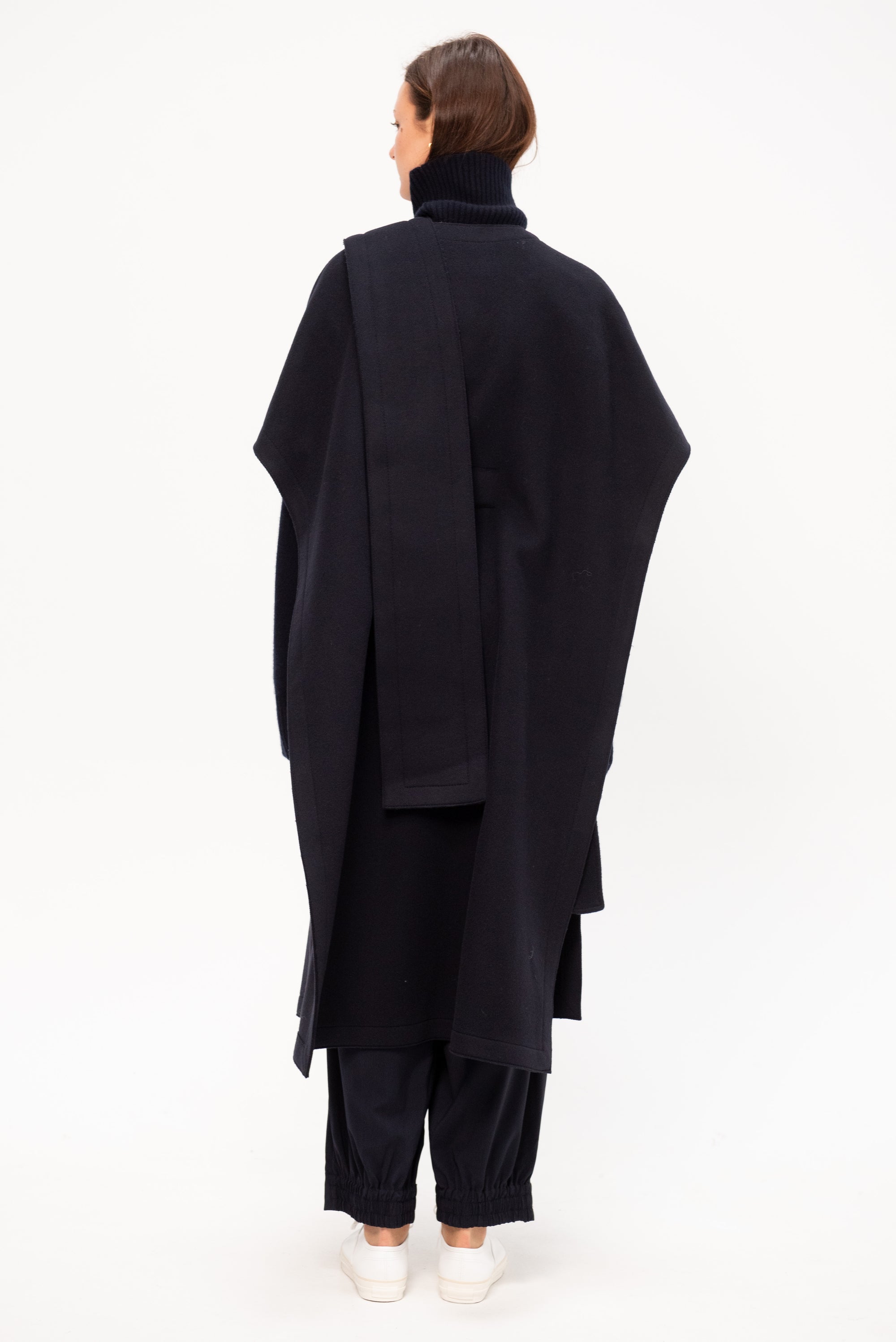 Long Cape, Dark Blue