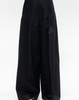 Wide Leg Trouser, Black