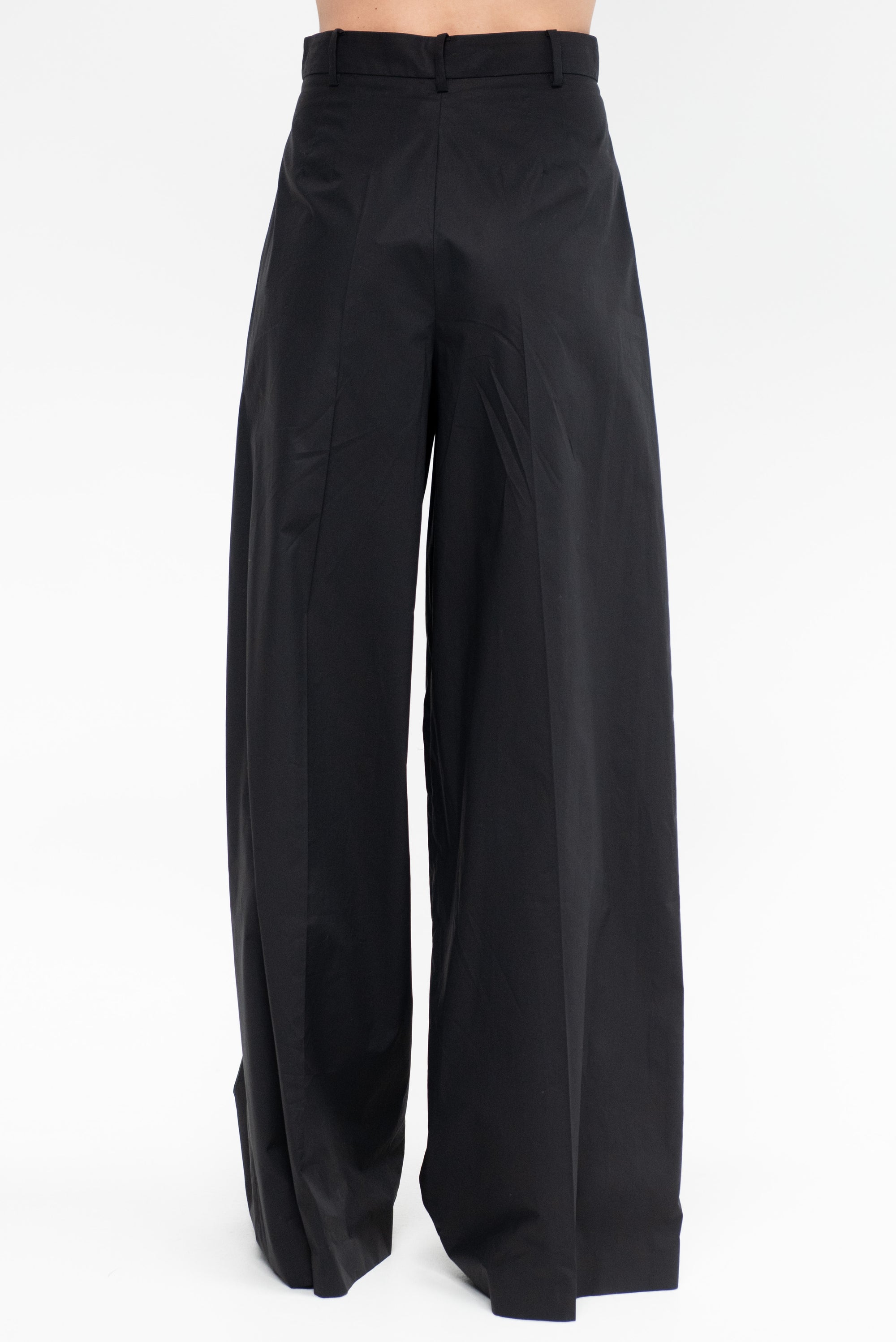 Wide Leg Trouser, Black