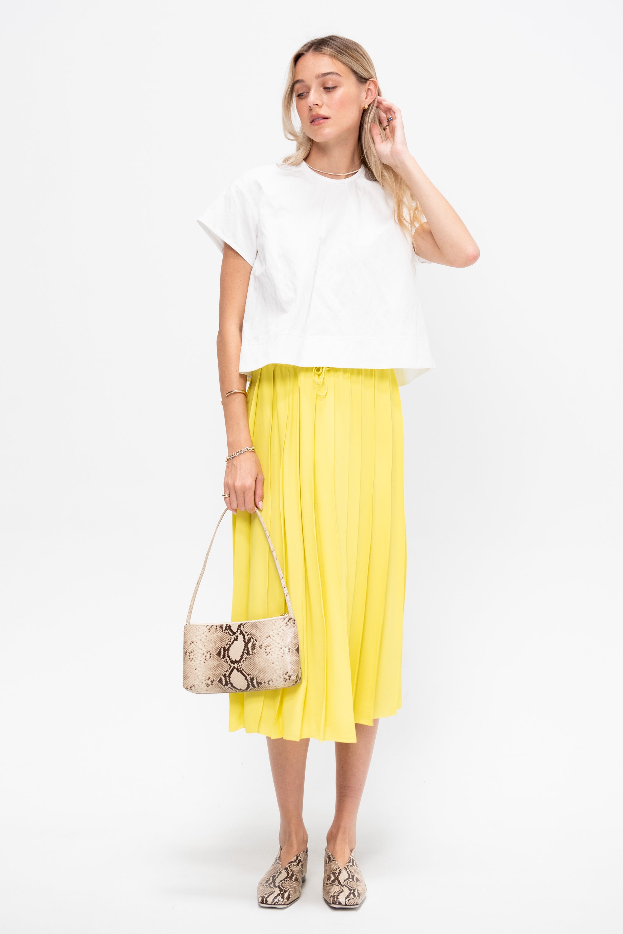 Crop T-Shirt, Off White