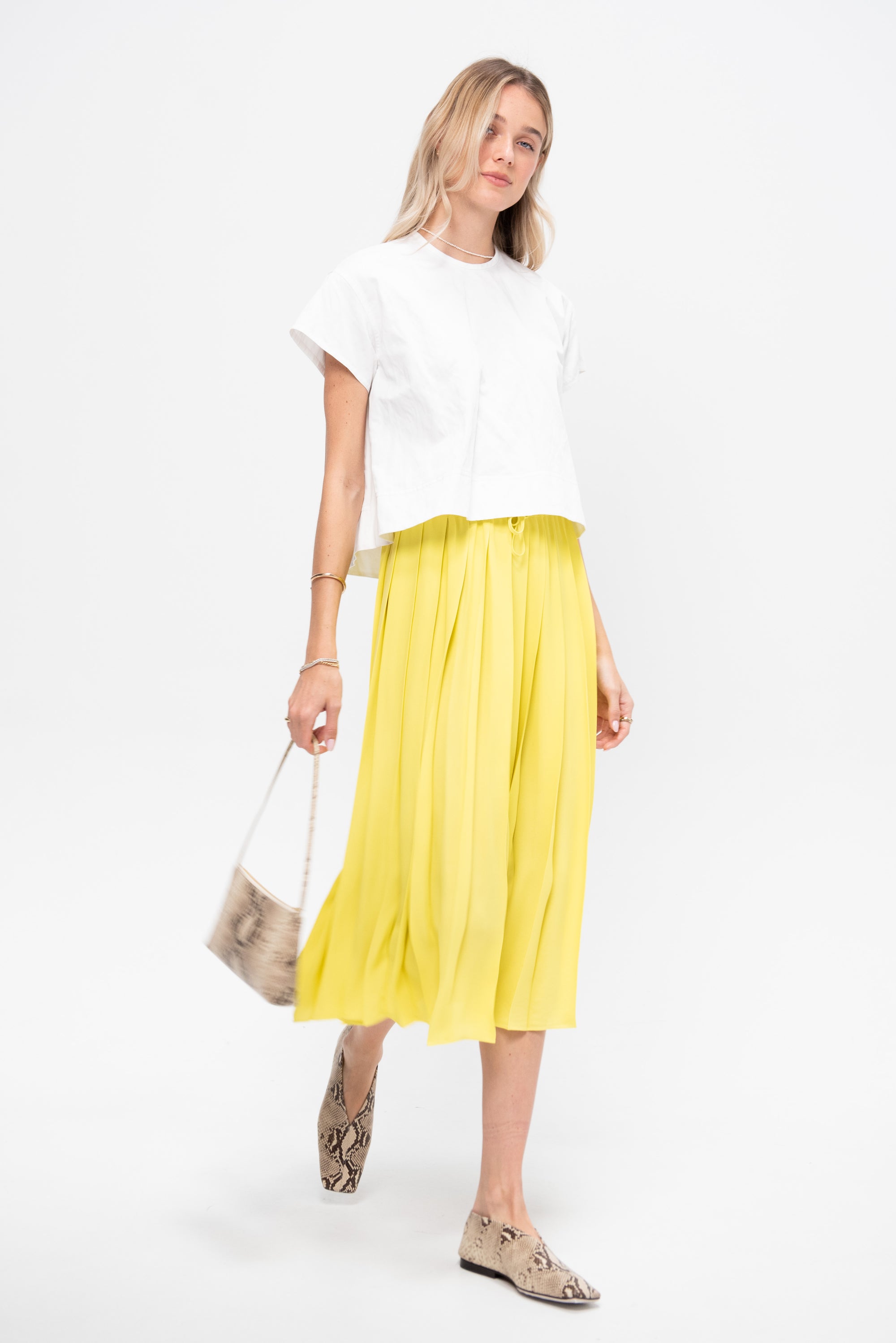 Crop T-Shirt, Off White