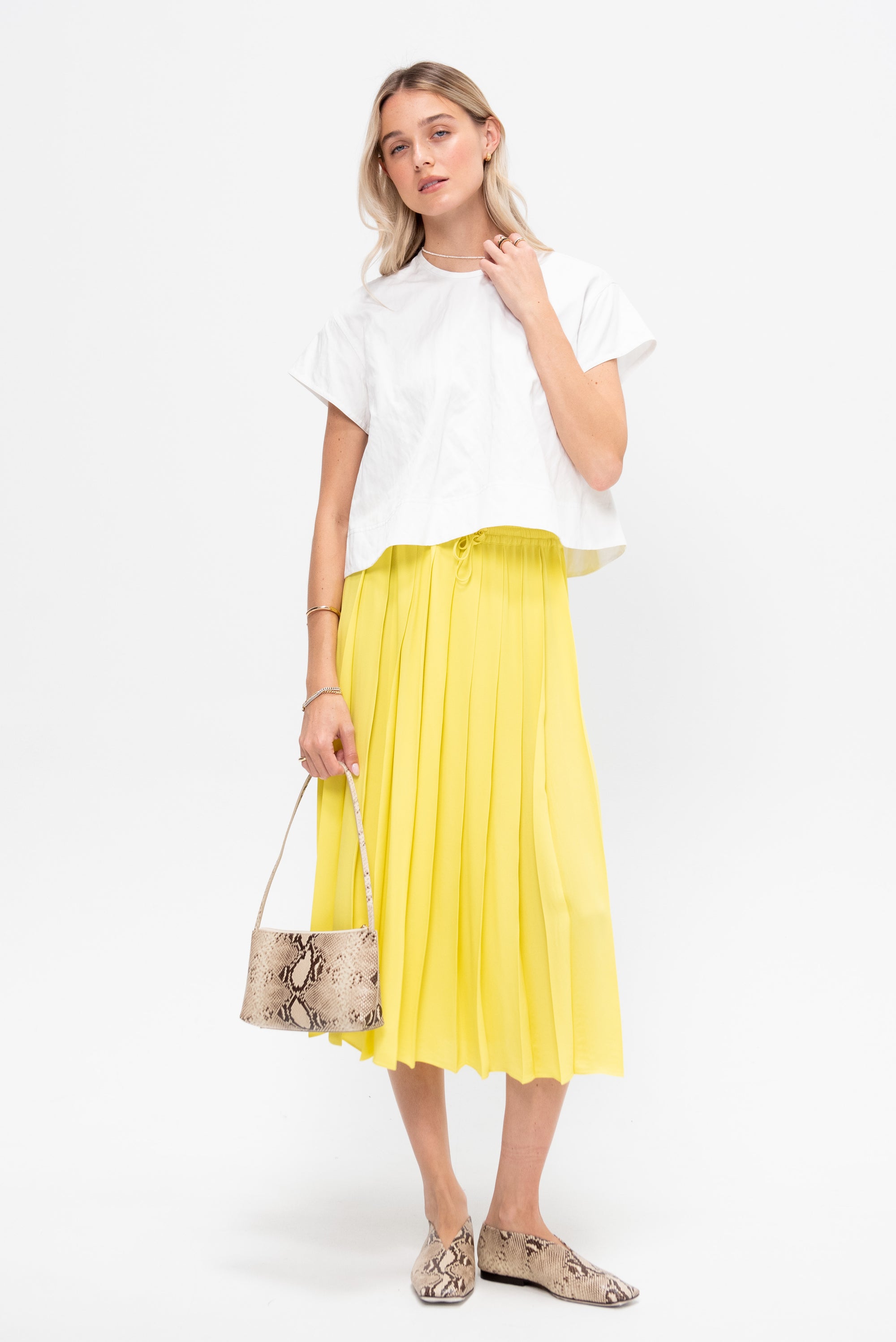 Crop T-Shirt, Off White