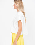 Crop T-Shirt, Off White