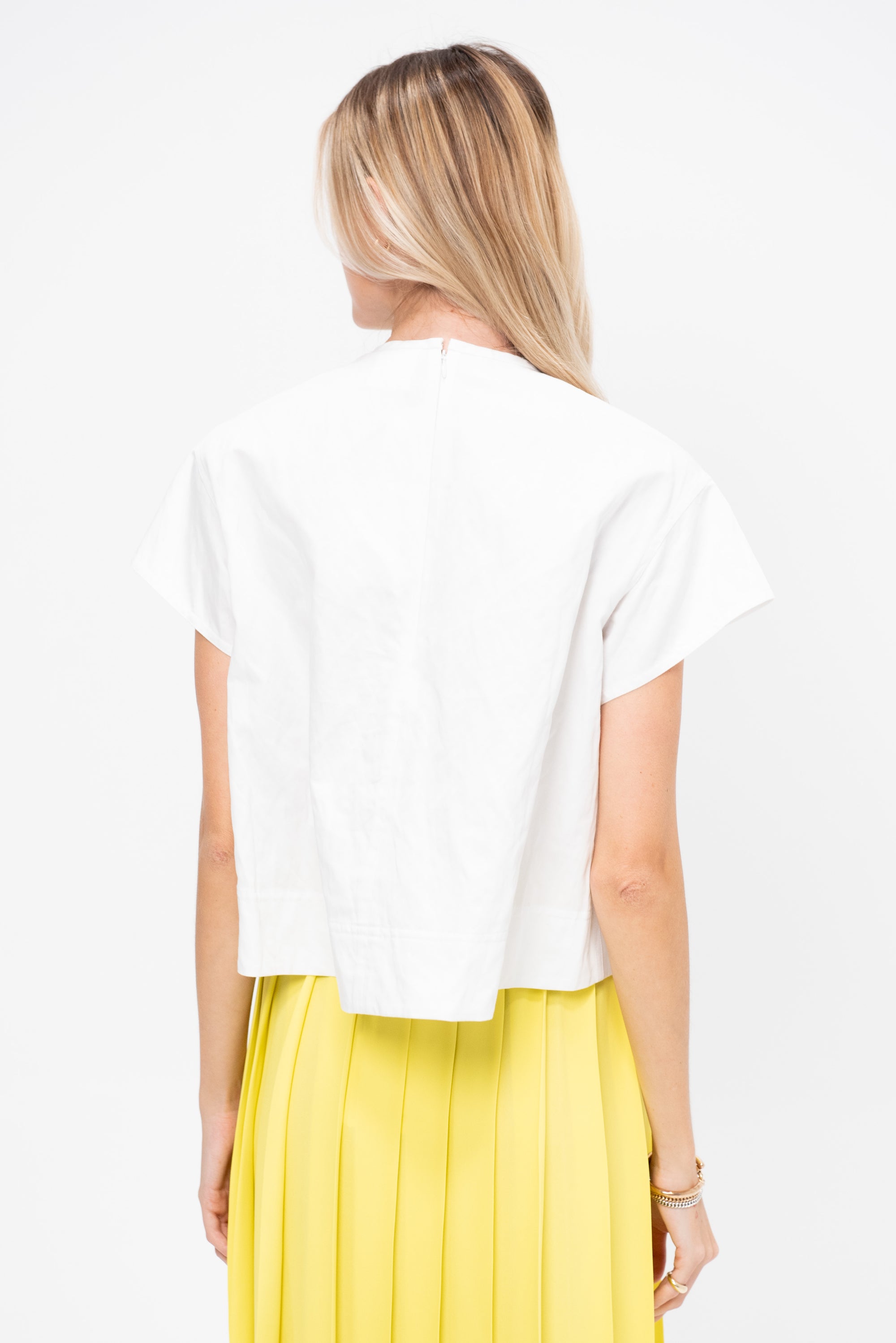 Crop T-Shirt, Off White