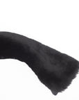 MARFA STANCE - Shearling Collar, Black