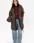 Parachute Parka, Bronze and Olive
