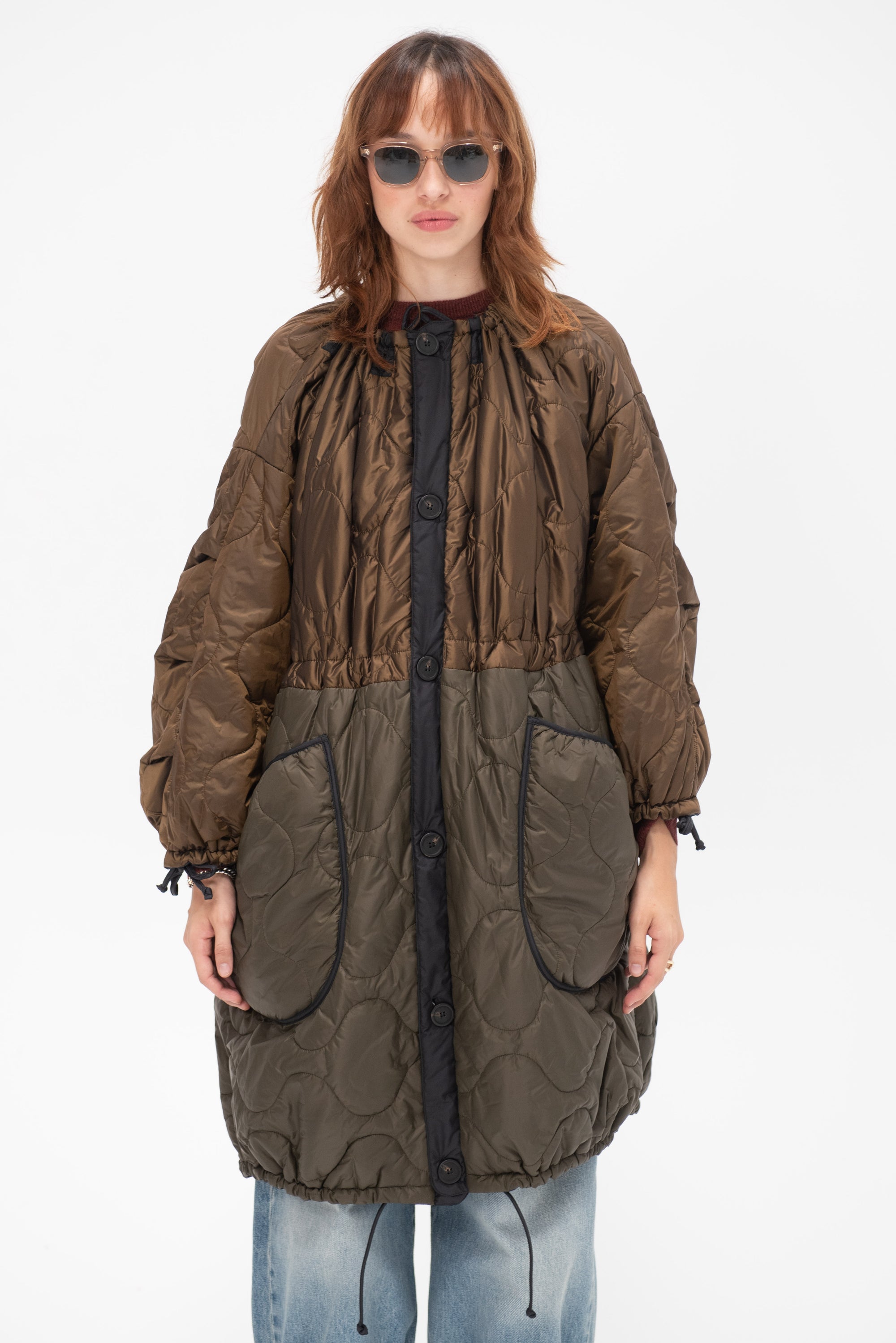 MARFA STANCE - Parachute Parka, Bronze and Olive