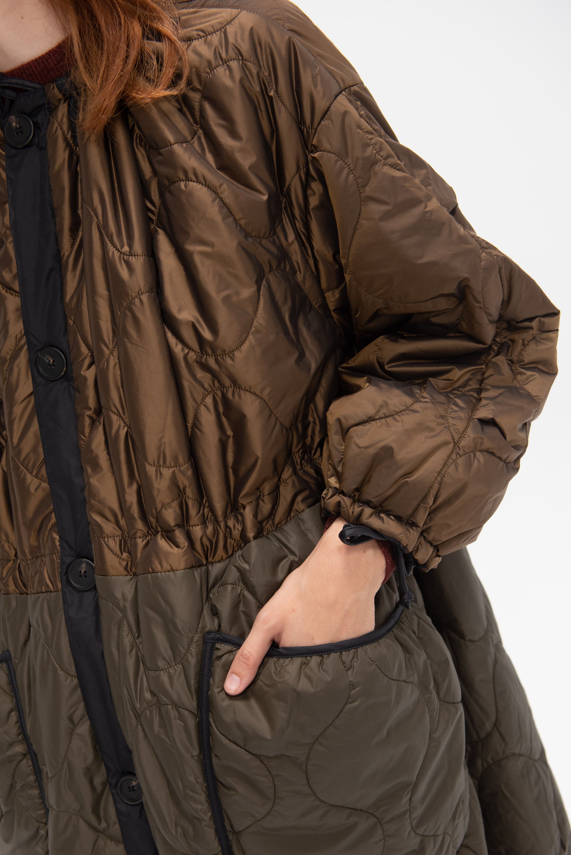 MARFA STANCE - Parachute Parka, Bronze and Olive