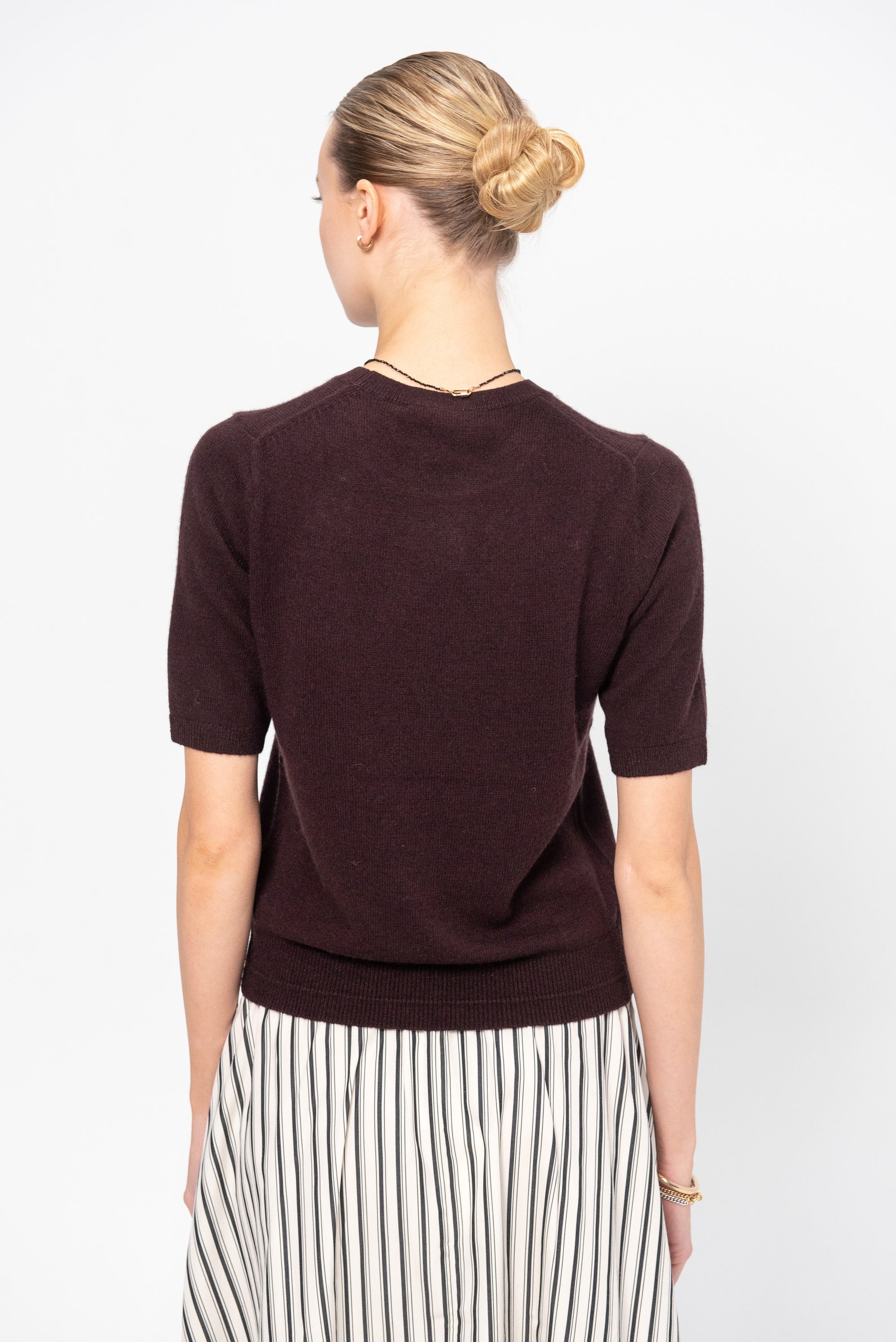 Crew T-Shirt, Plum