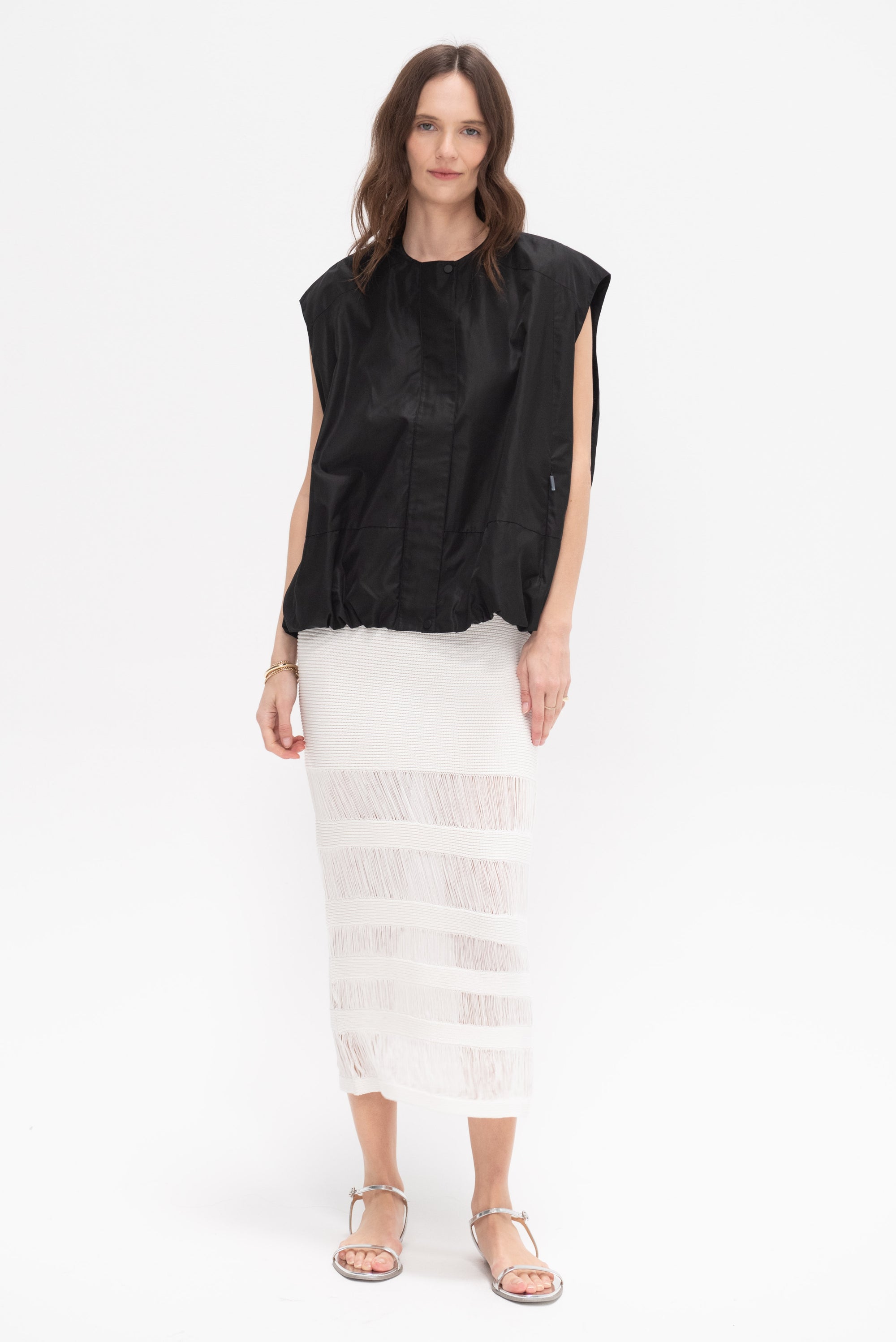 Float Skirt, Milk White