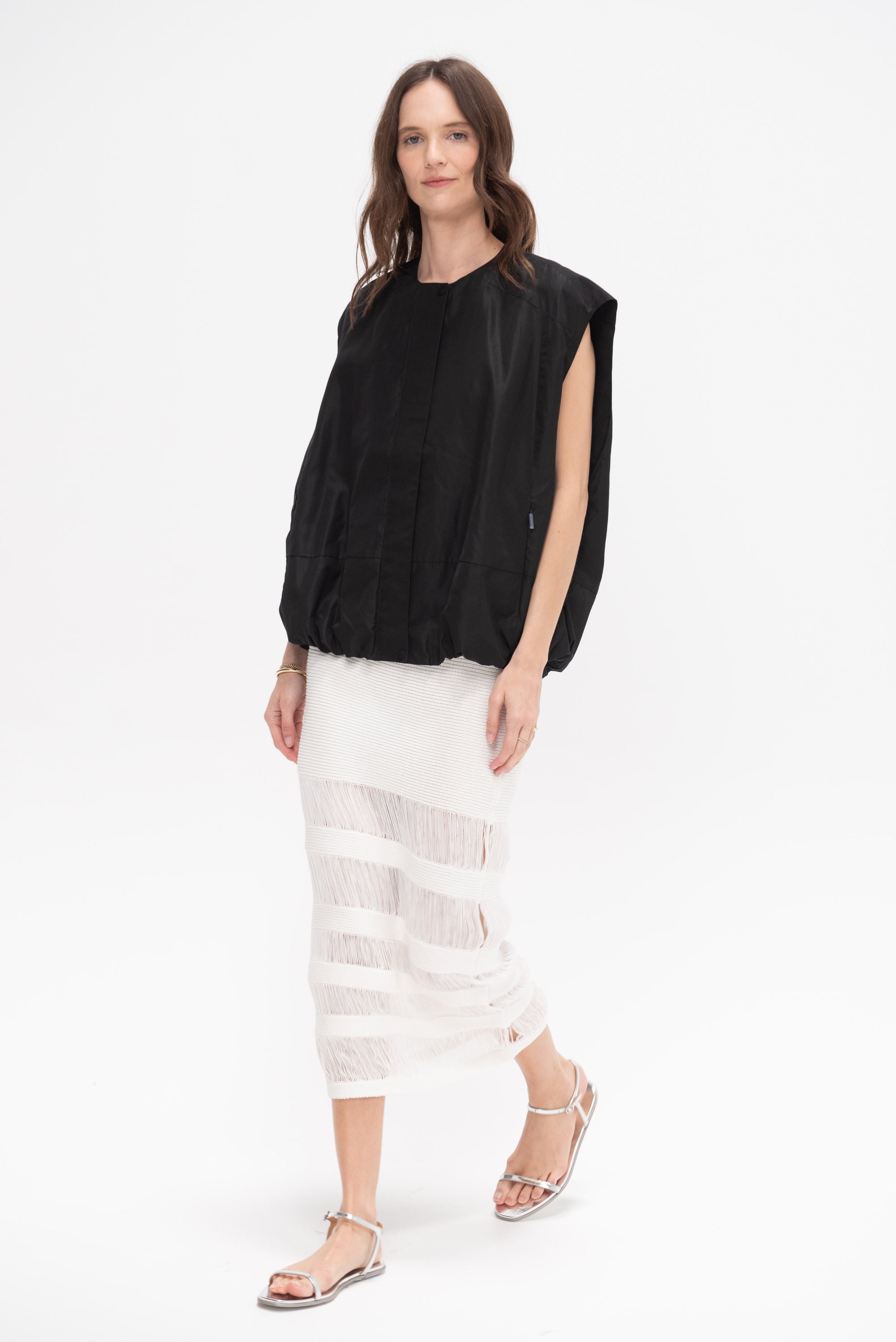 Float Skirt, Milk White