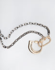 Letter Lock, Yellow Gold