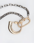 Letter Lock, Yellow Gold